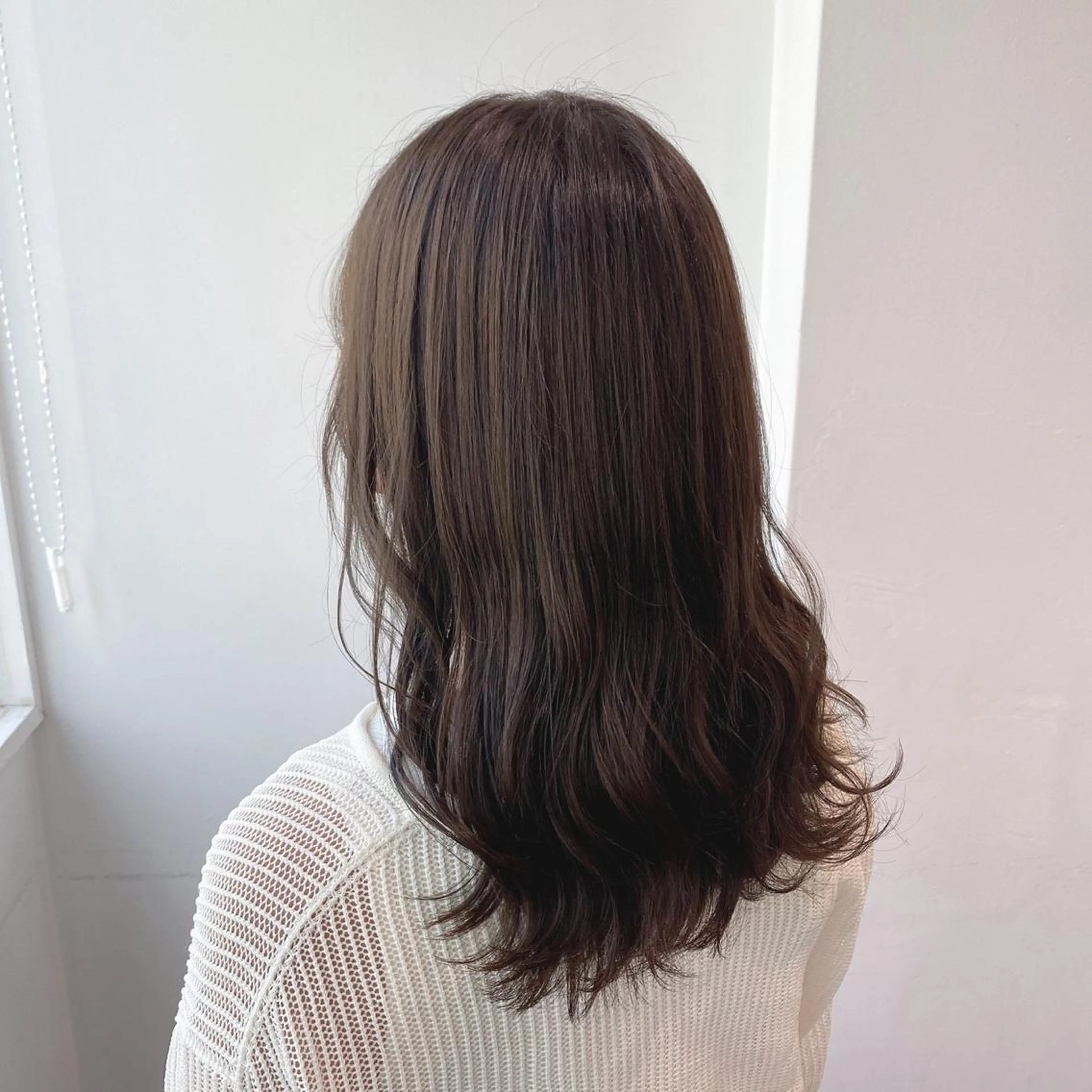 ロング カラー 暗髪🩶ラベンダー/ ブルー/ユウナ🤍のヘアスタイル