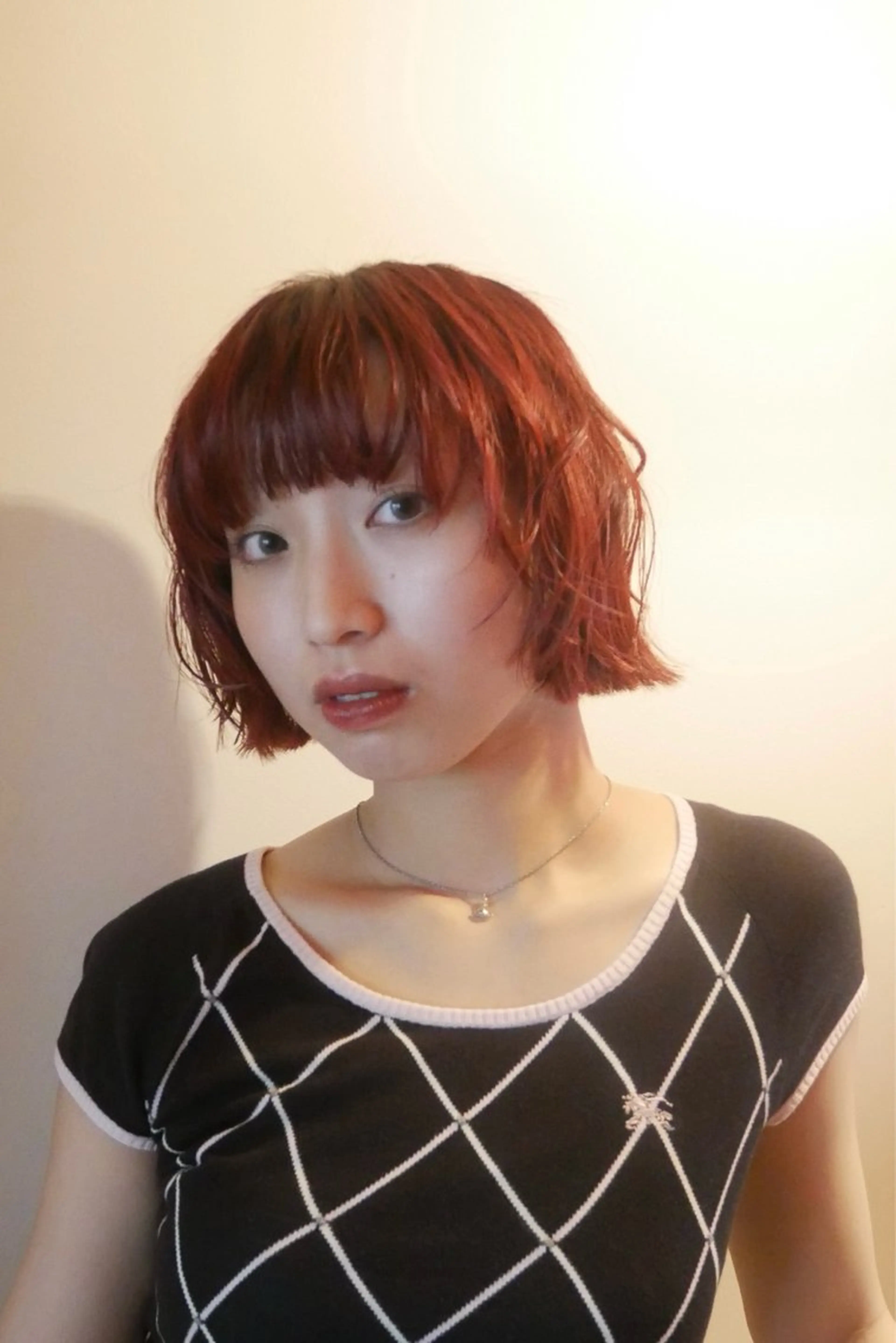 ショート カラー H I ＮＡのヘアスタイル