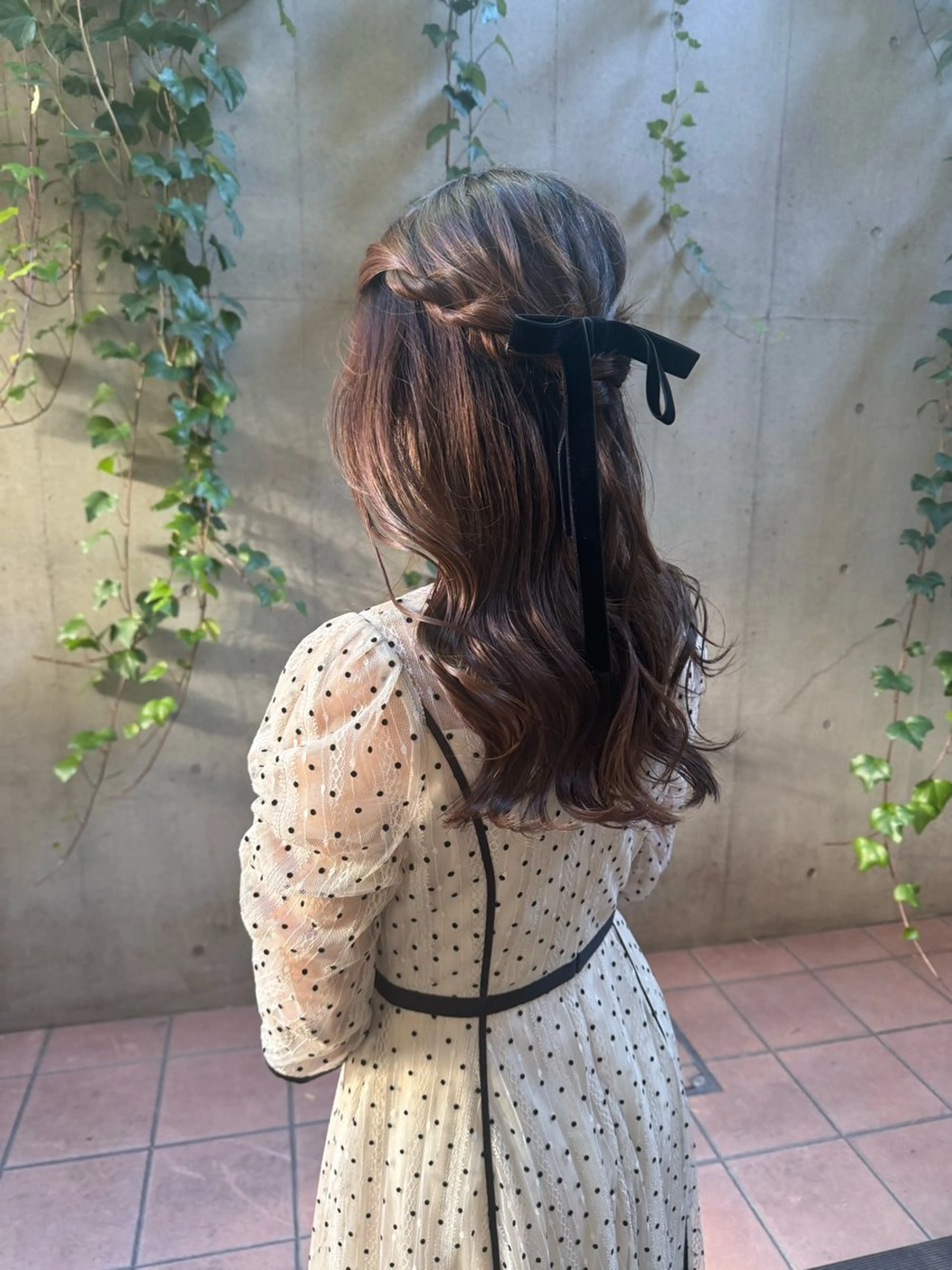 ロング ヘアアレンジ ヘアセット 🎗️【ヘアセット 美眉】吉川玲🎗️のヘアスタイル