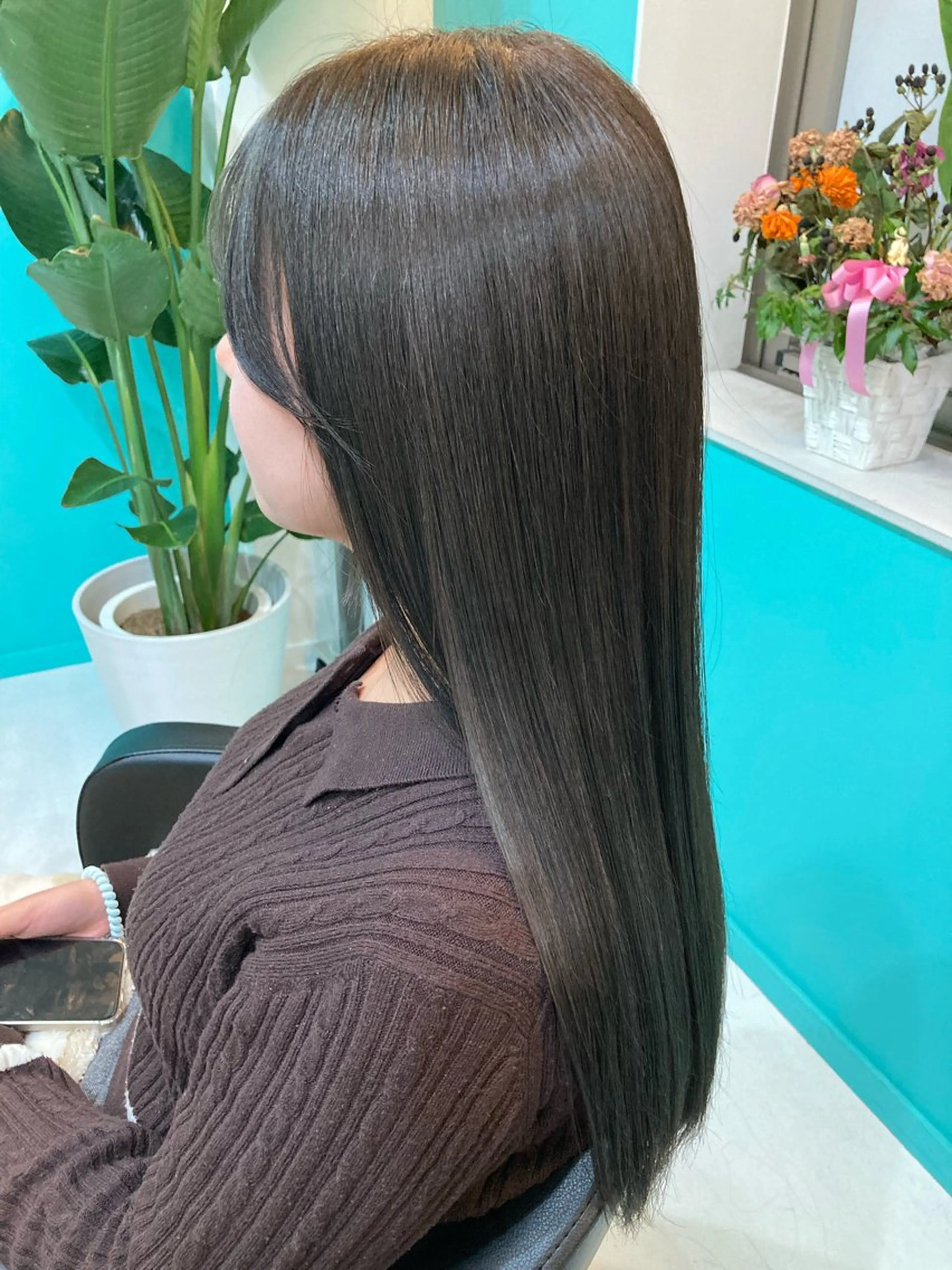 【艶髪が叶う✨】ワンカラー＋インボーン髪質改善TRの写真