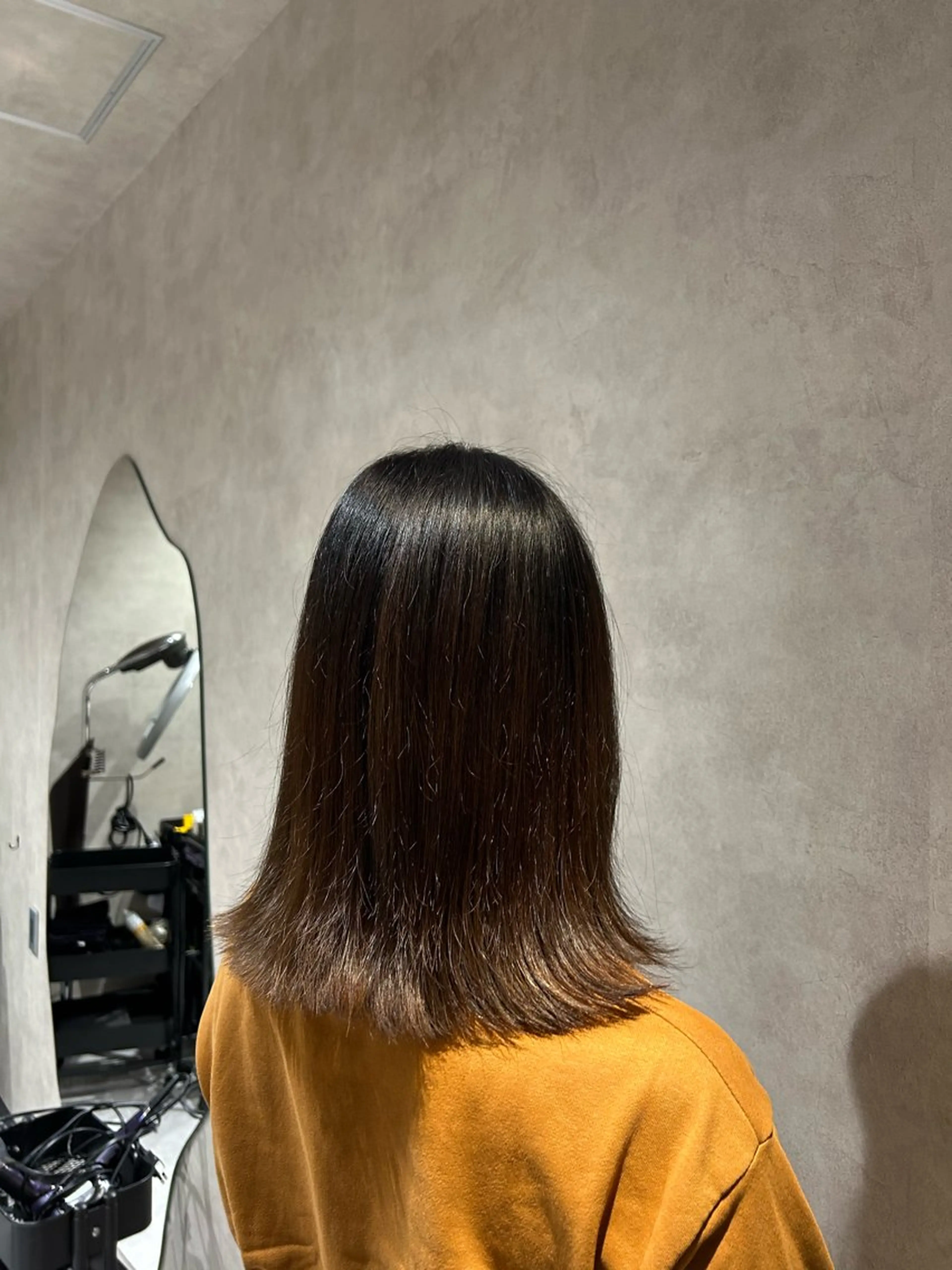 ミディアム カラー ヘアカラー トリートメント 《.Xian》リク /透明感/メンズのヘアスタイル