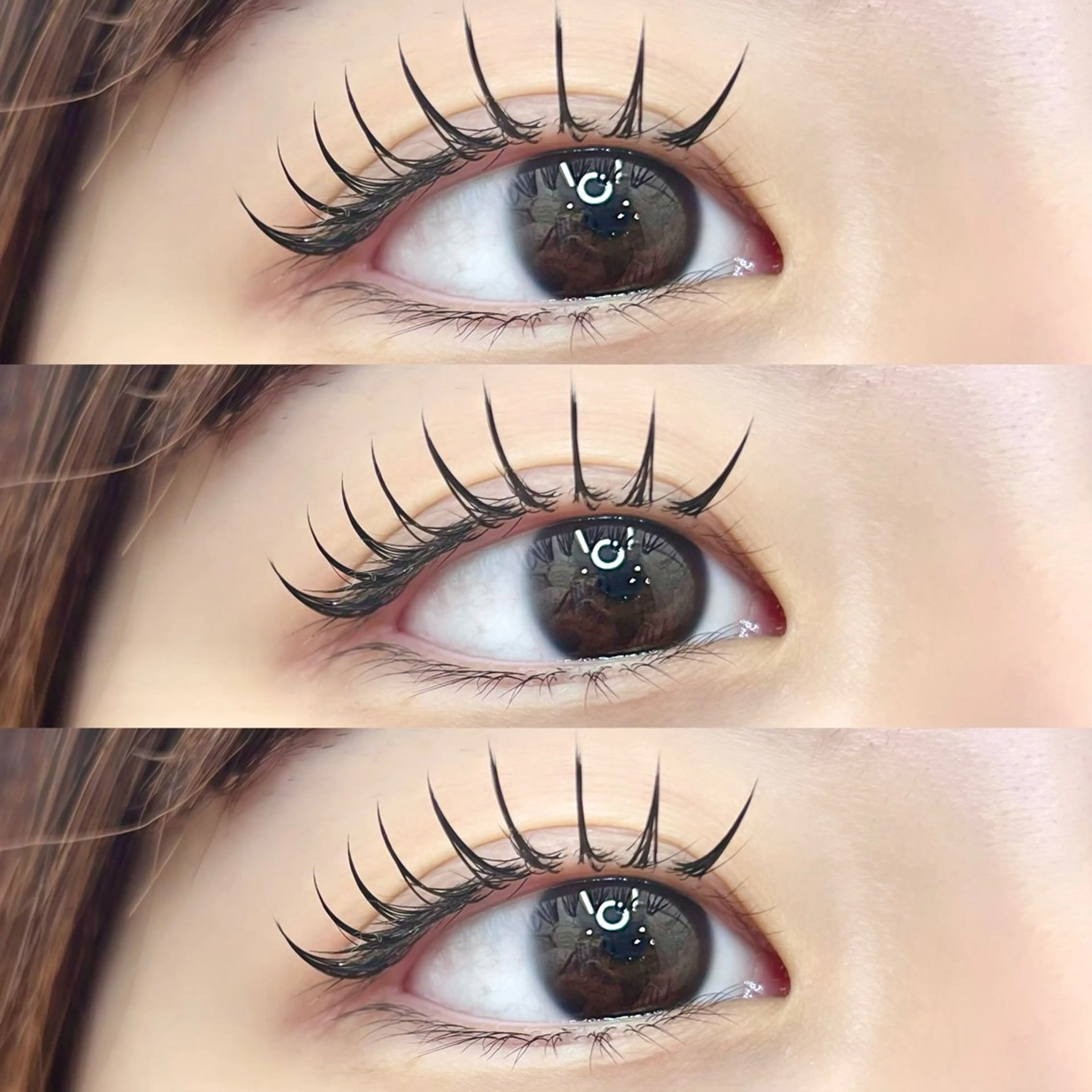 マツエク・マツパ Cカール LASHBaby NAOMIのマツエク・マツパデザイン