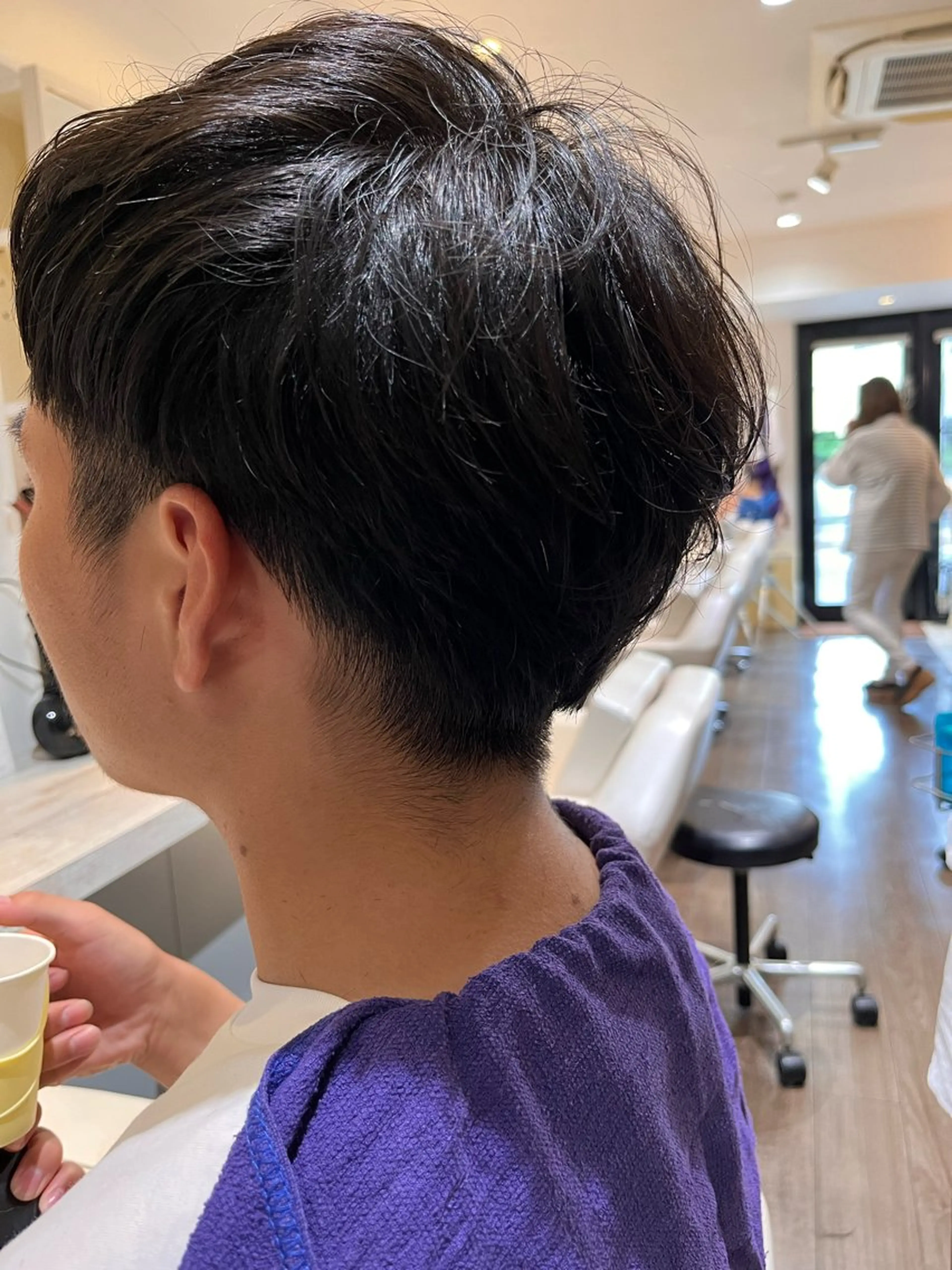 ショート メンズ 福本 好子のヘアスタイル