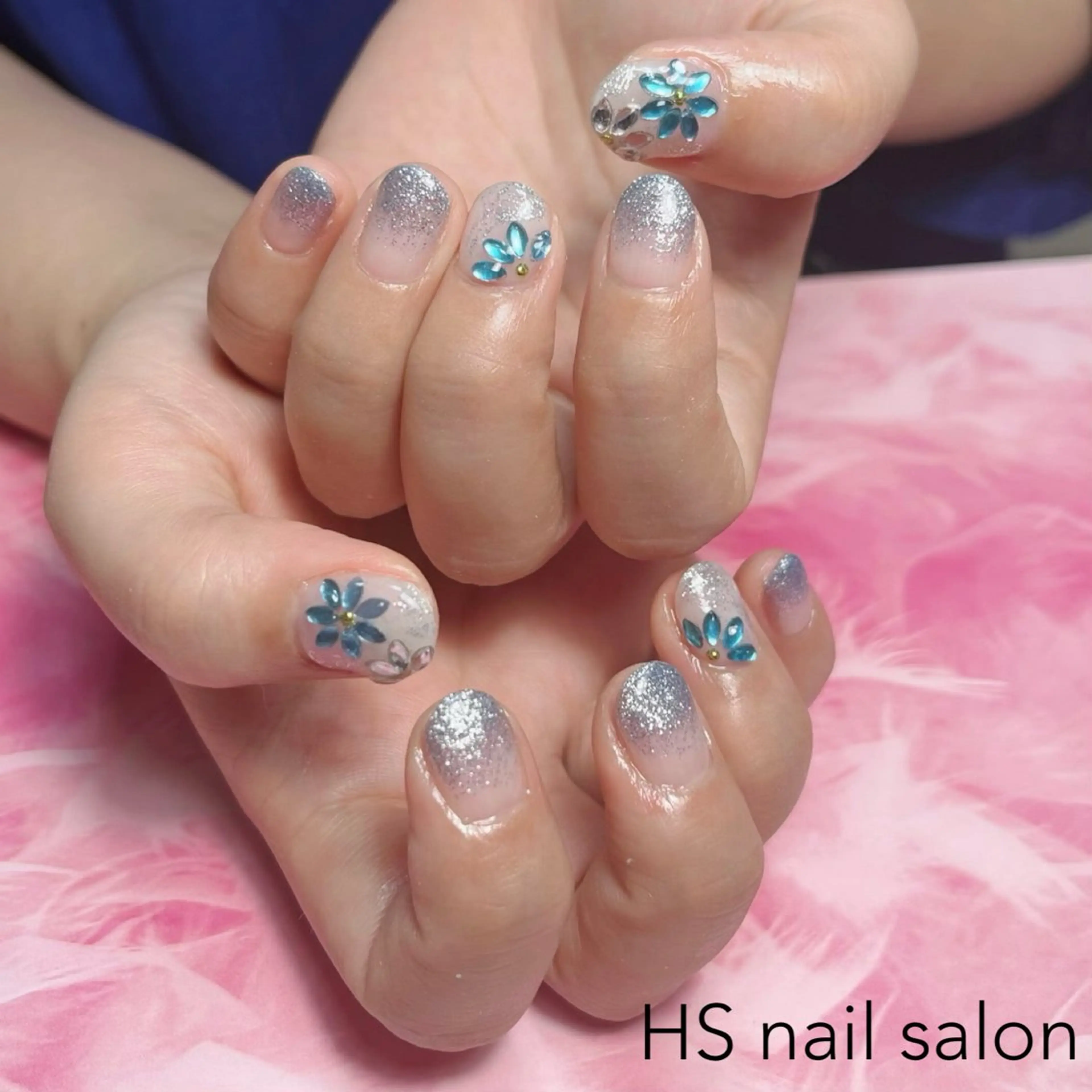 ショート ハンドネイル hs nail salonのネイルデザイン