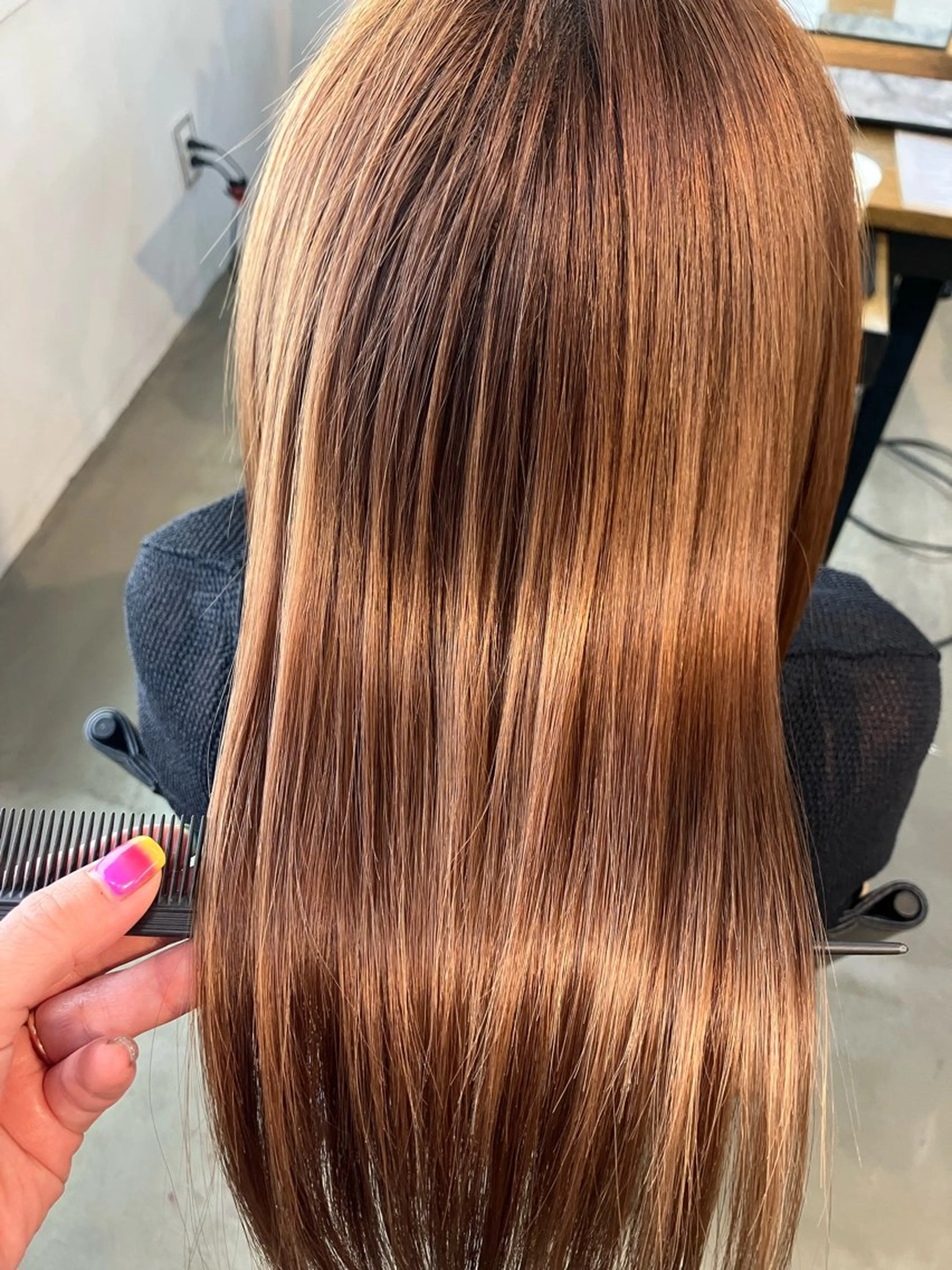 ミディアム エクステ トリートメント 【ツヤ髪特化】 スズキアキエのヘアスタイル