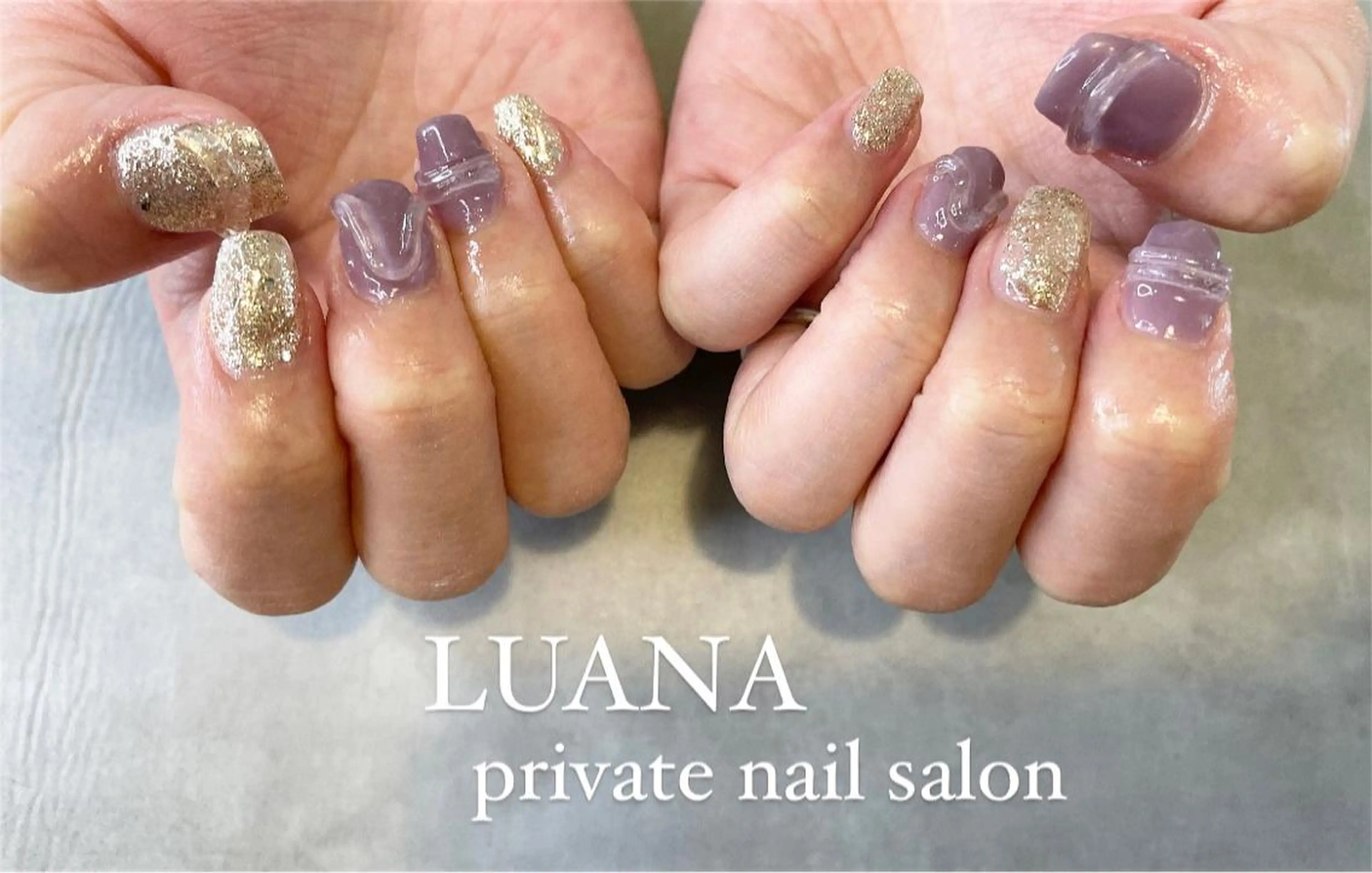ネイル ハンドネイル ルアナ プライベートサロンのネイルデザイン