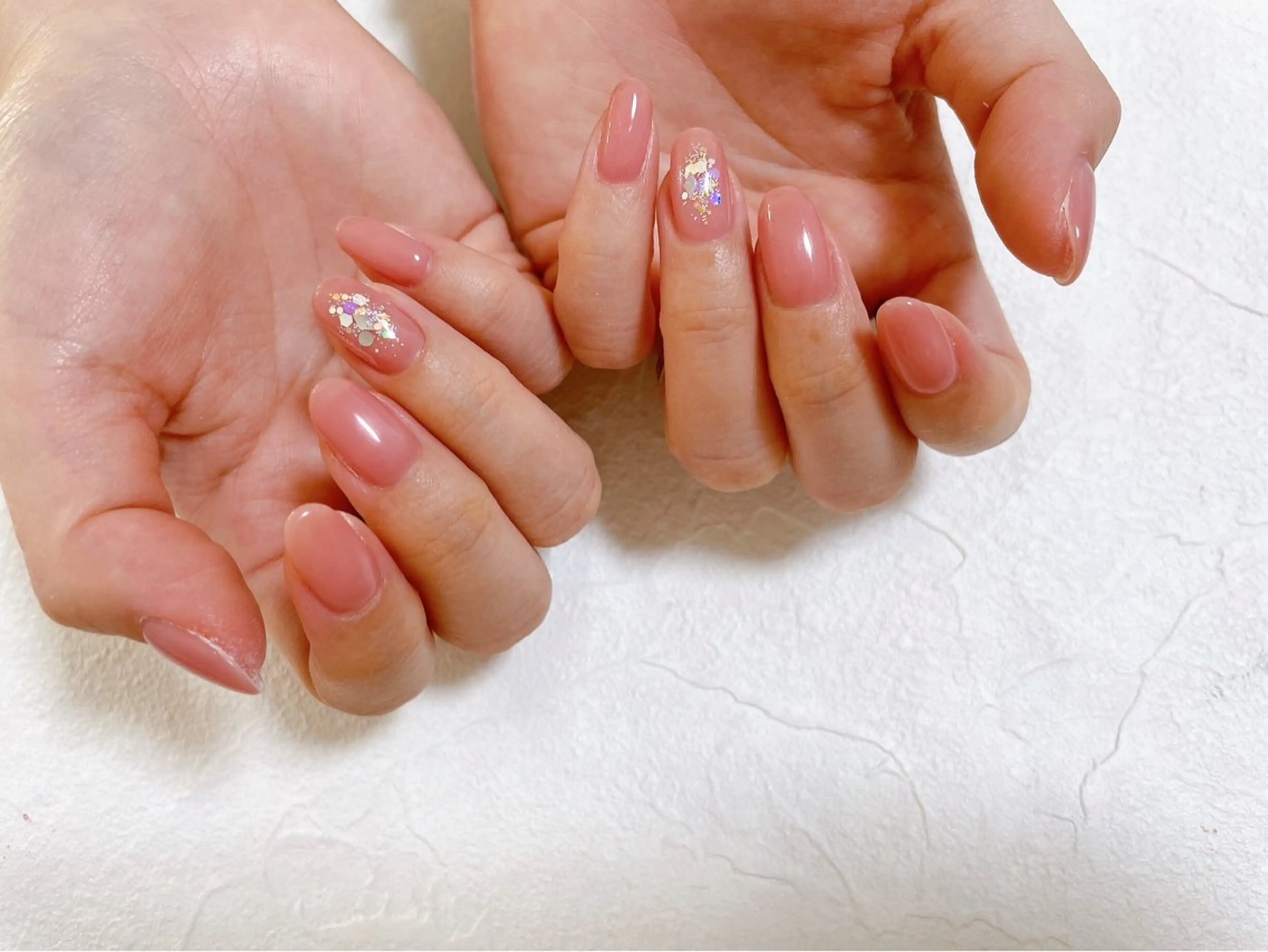 ネイル シンプルネイル ハンドネイル kiki nail たまプラーザのネイルデザイン