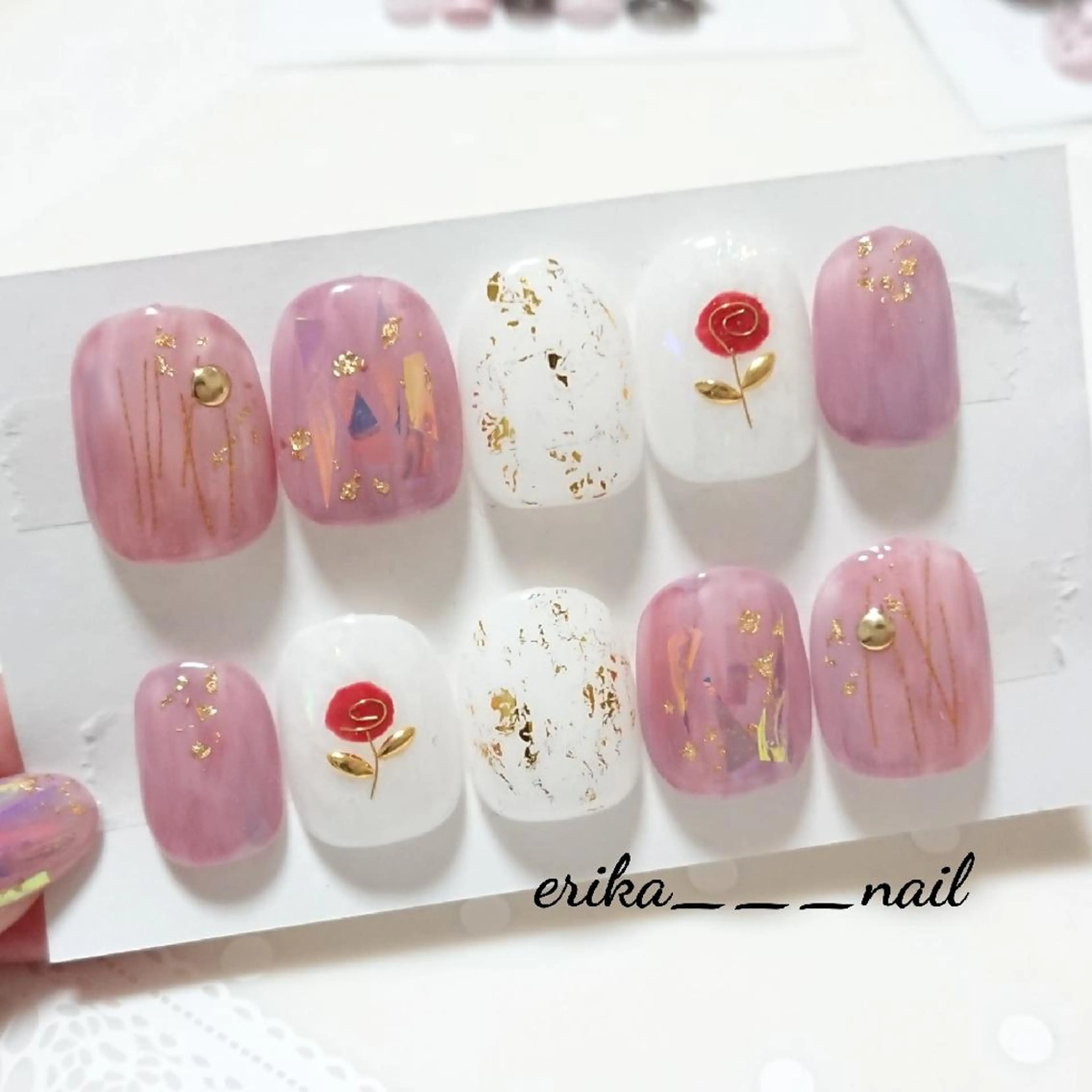 ネイル NAKAJIMA ERIKAのネイルデザイン