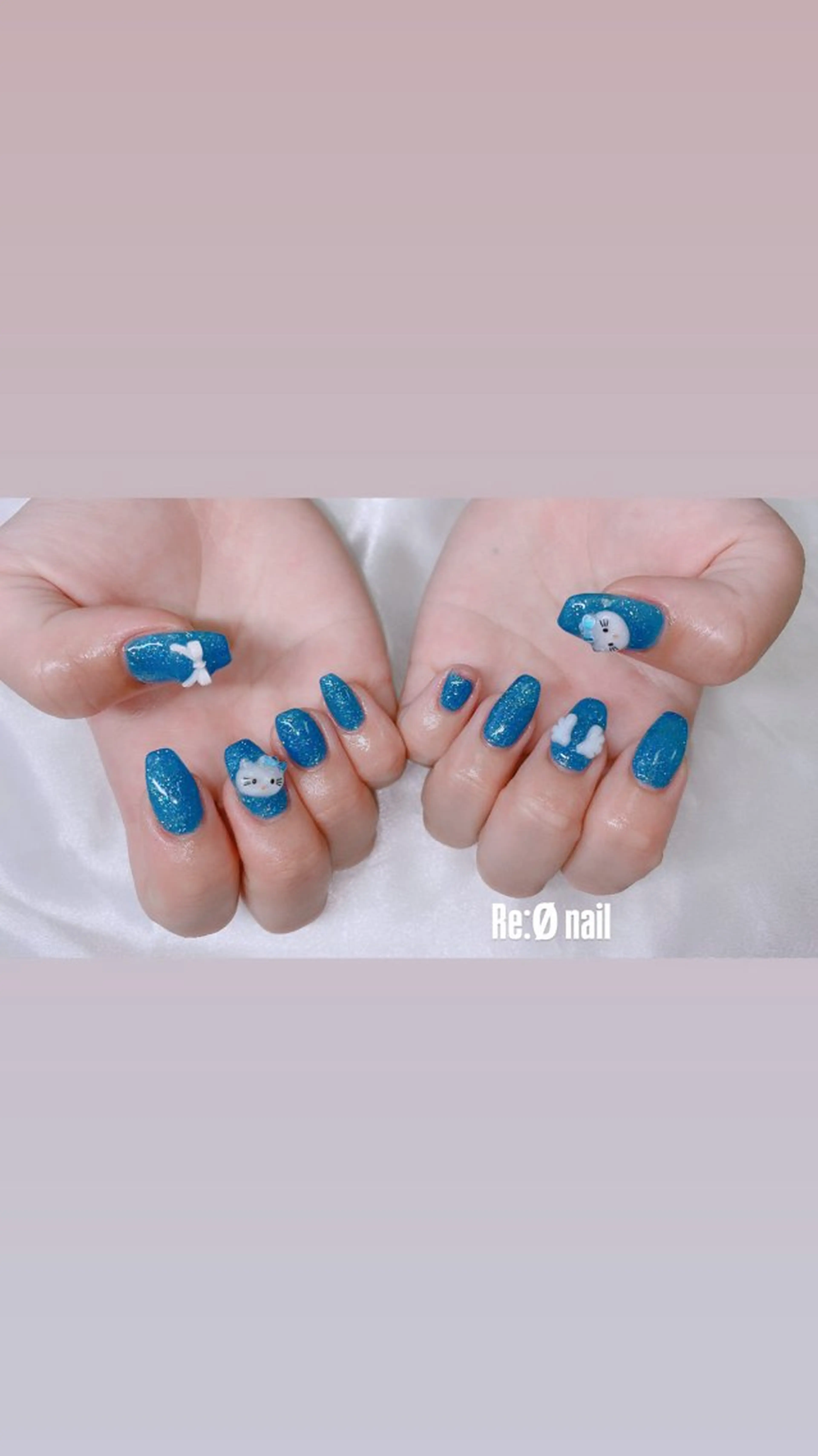 ネイル ハンドネイル Re:Ø nail 🩵TSUJIのネイルデザイン