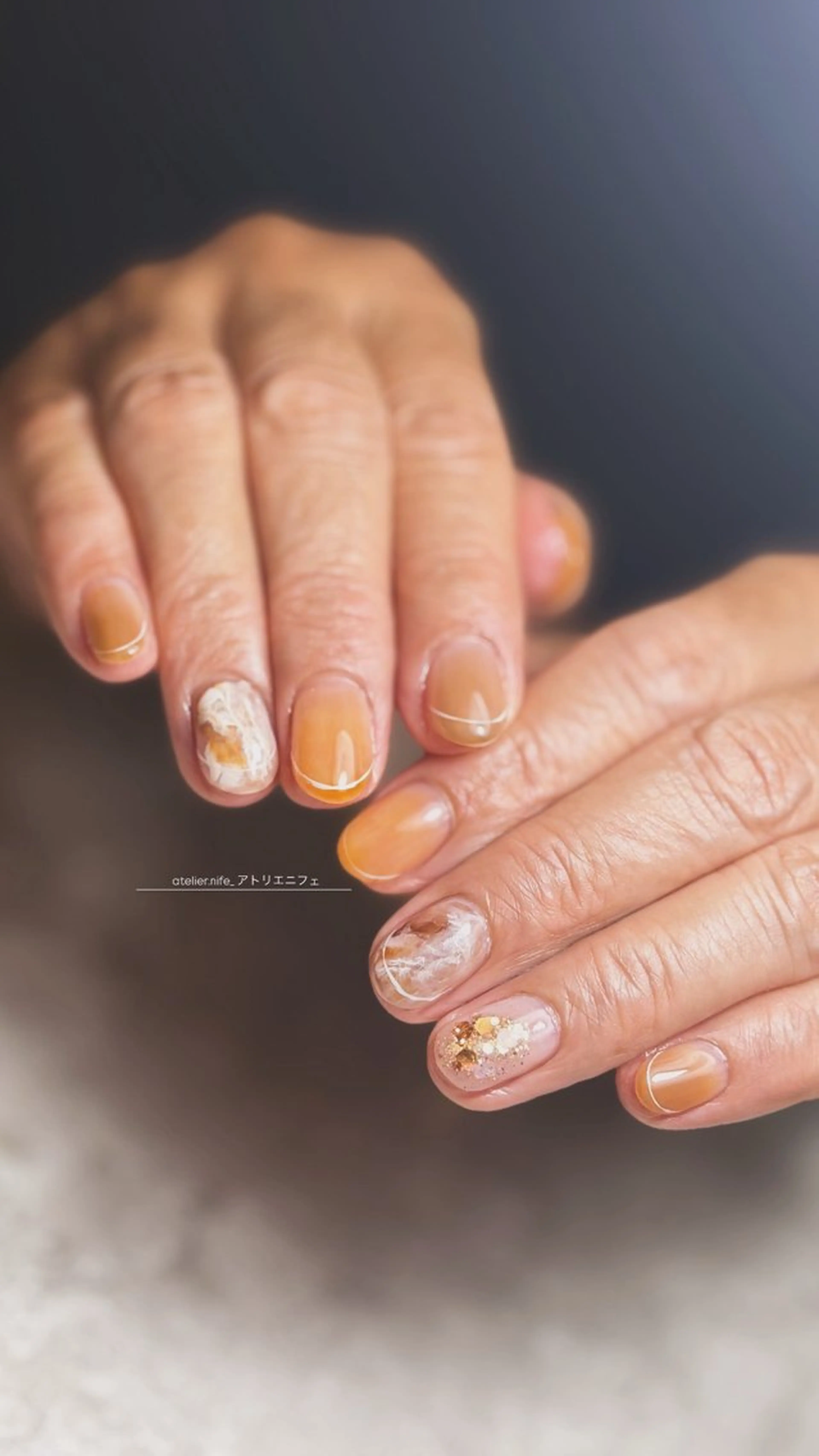 ネイル ハンドネイル atelier nife.のネイルデザイン