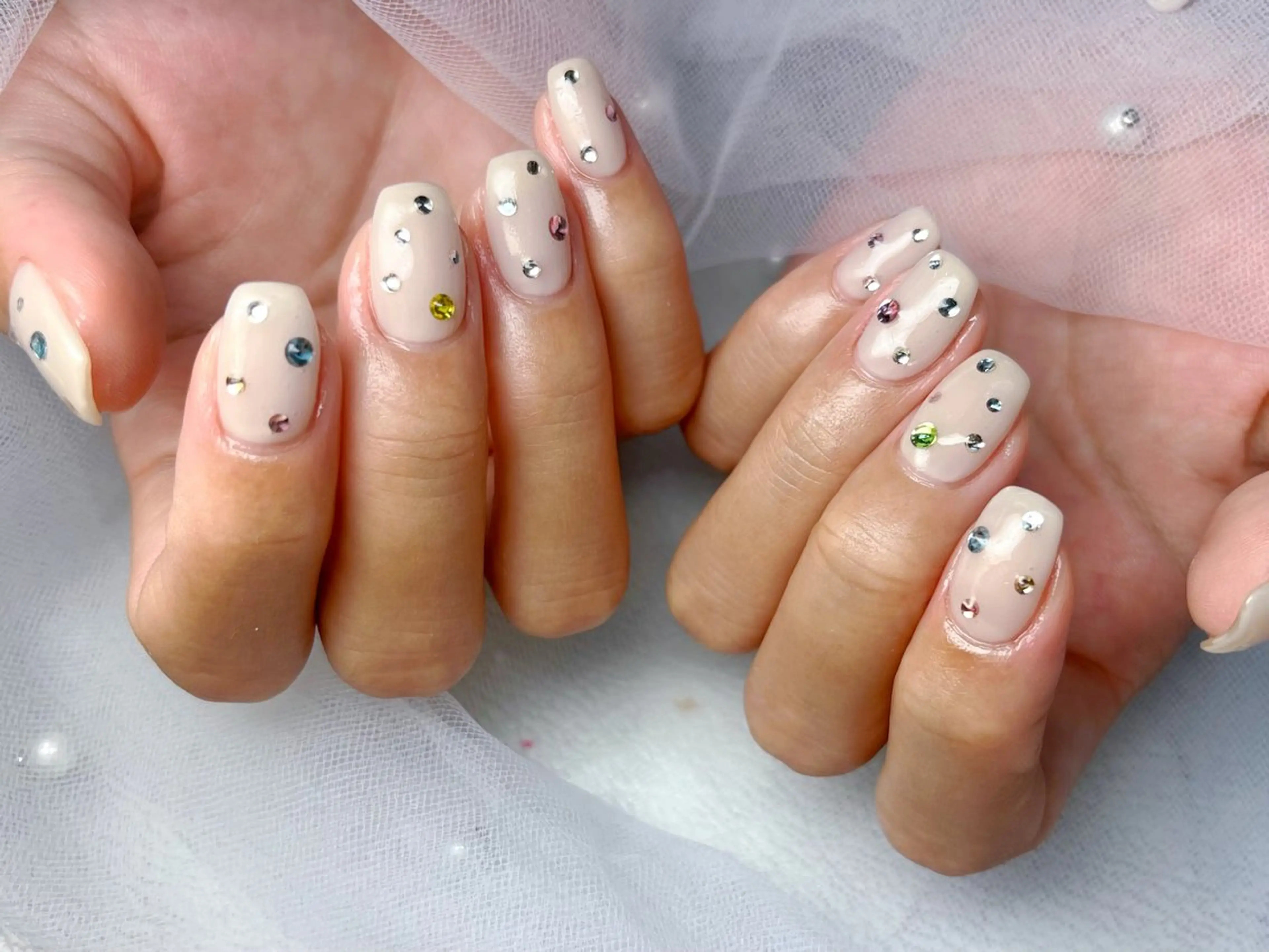 ネイル ハンドネイル Queennail 北堀江Yumiのネイルデザイン