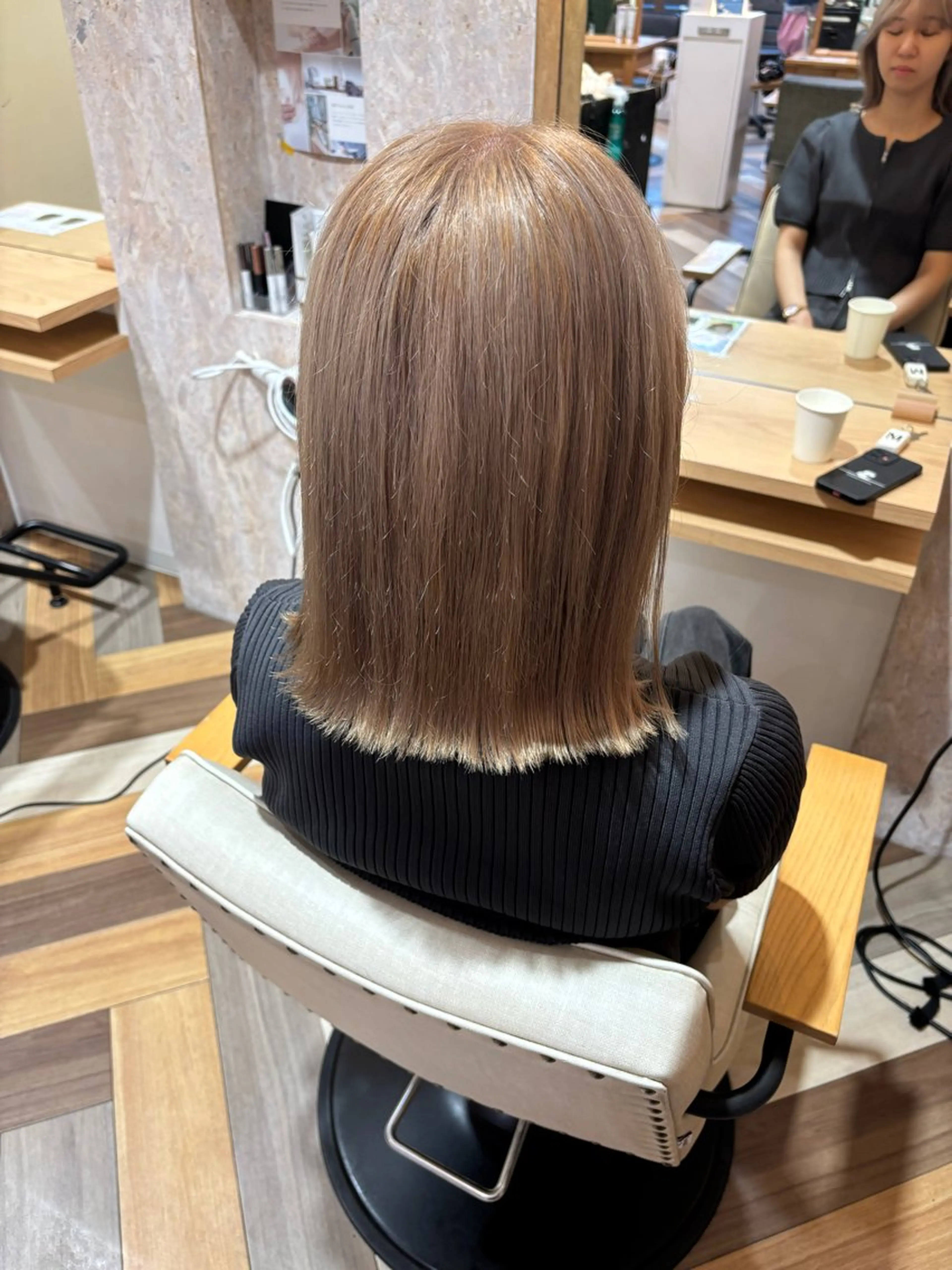 ミディアム mata-L23 かのんのヘアスタイル