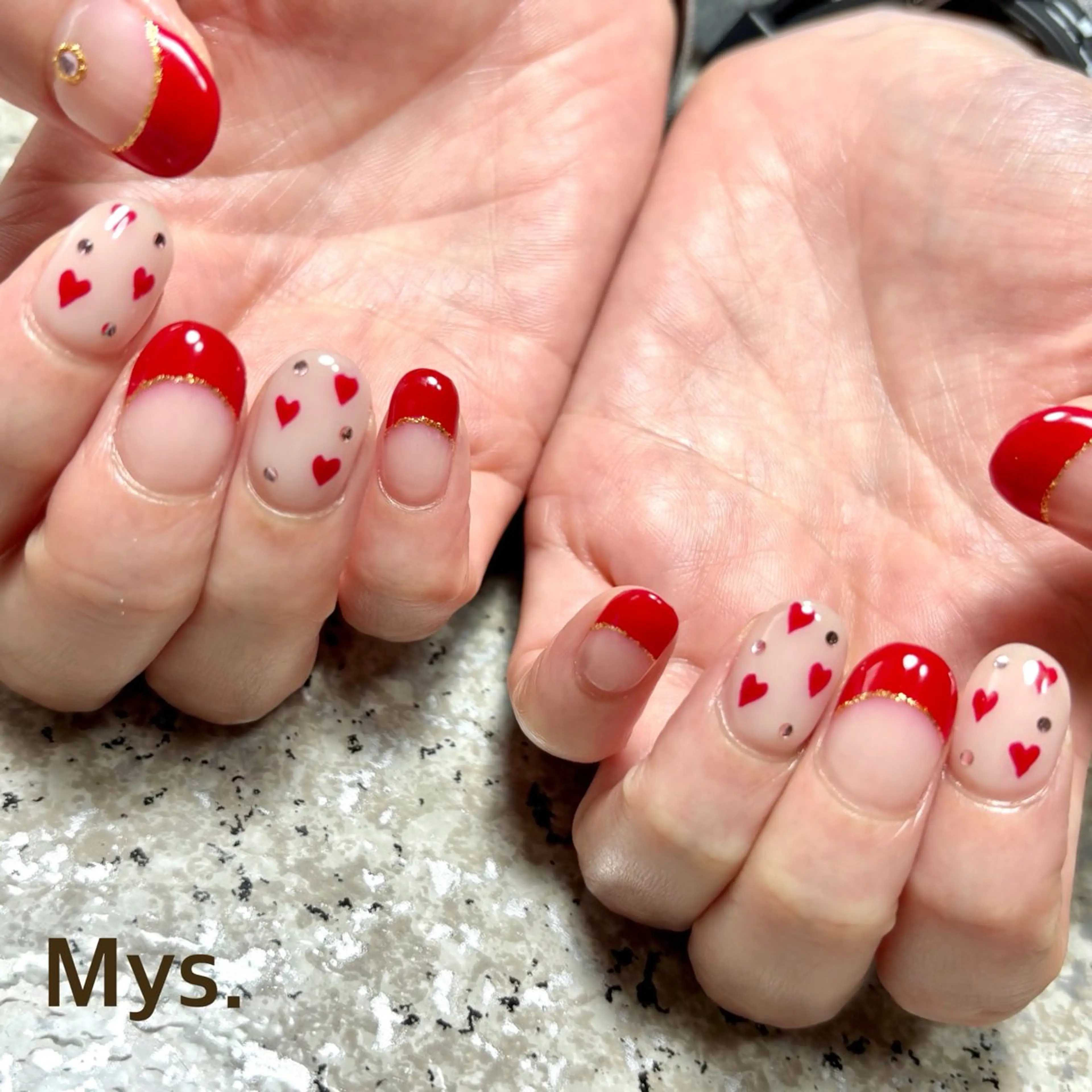 ネイル ハンドネイル Mys. 三上紗紀のネイルデザイン