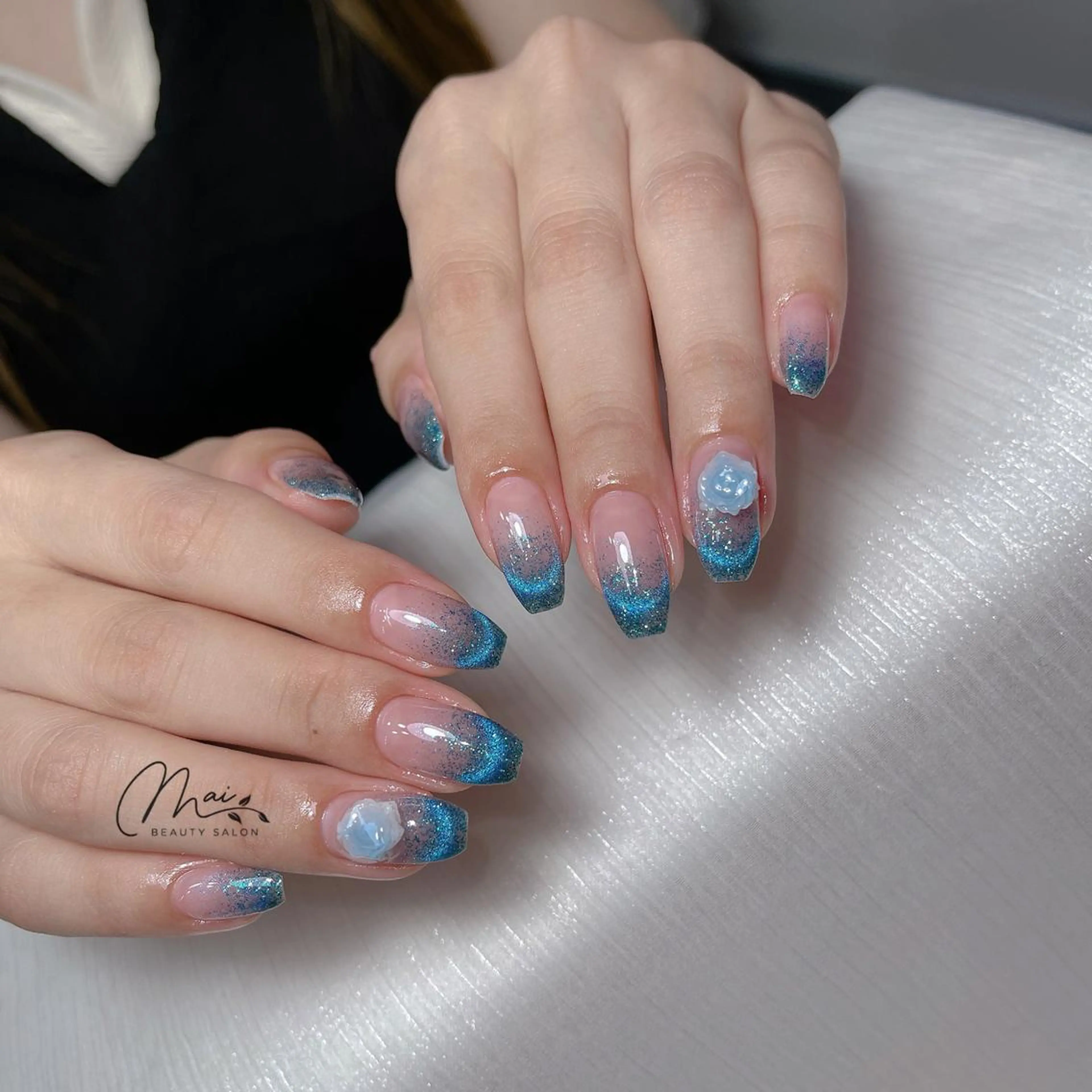 ネイル チークネイル フラッシュネイル フットネイル フレンチネイル ジェルネイル ハンドネイル MaiBeauty dodoのネイルデザイン