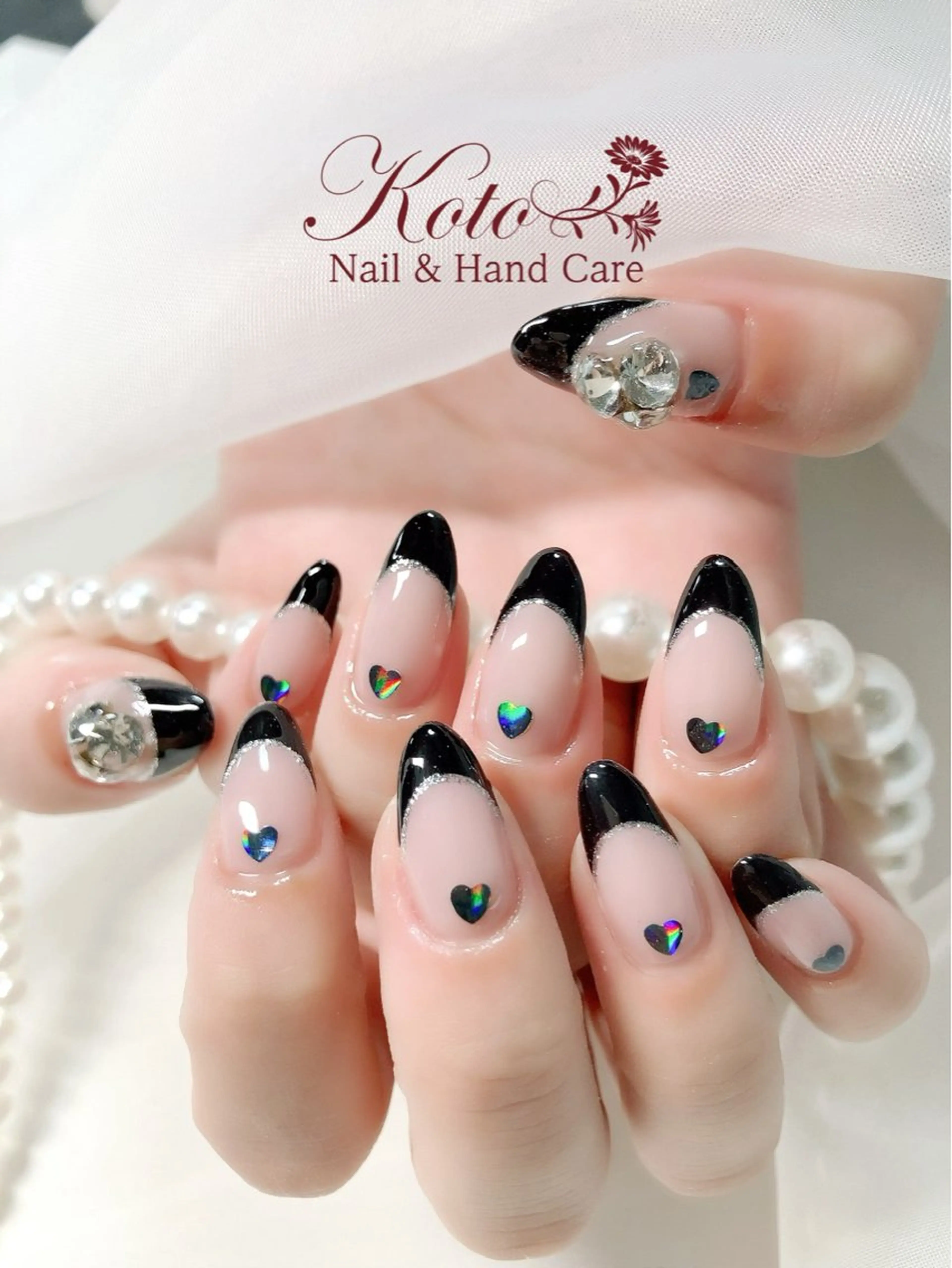 Hand❤️カラグラorフレンチ【ソフトジェルオフ無料】の写真