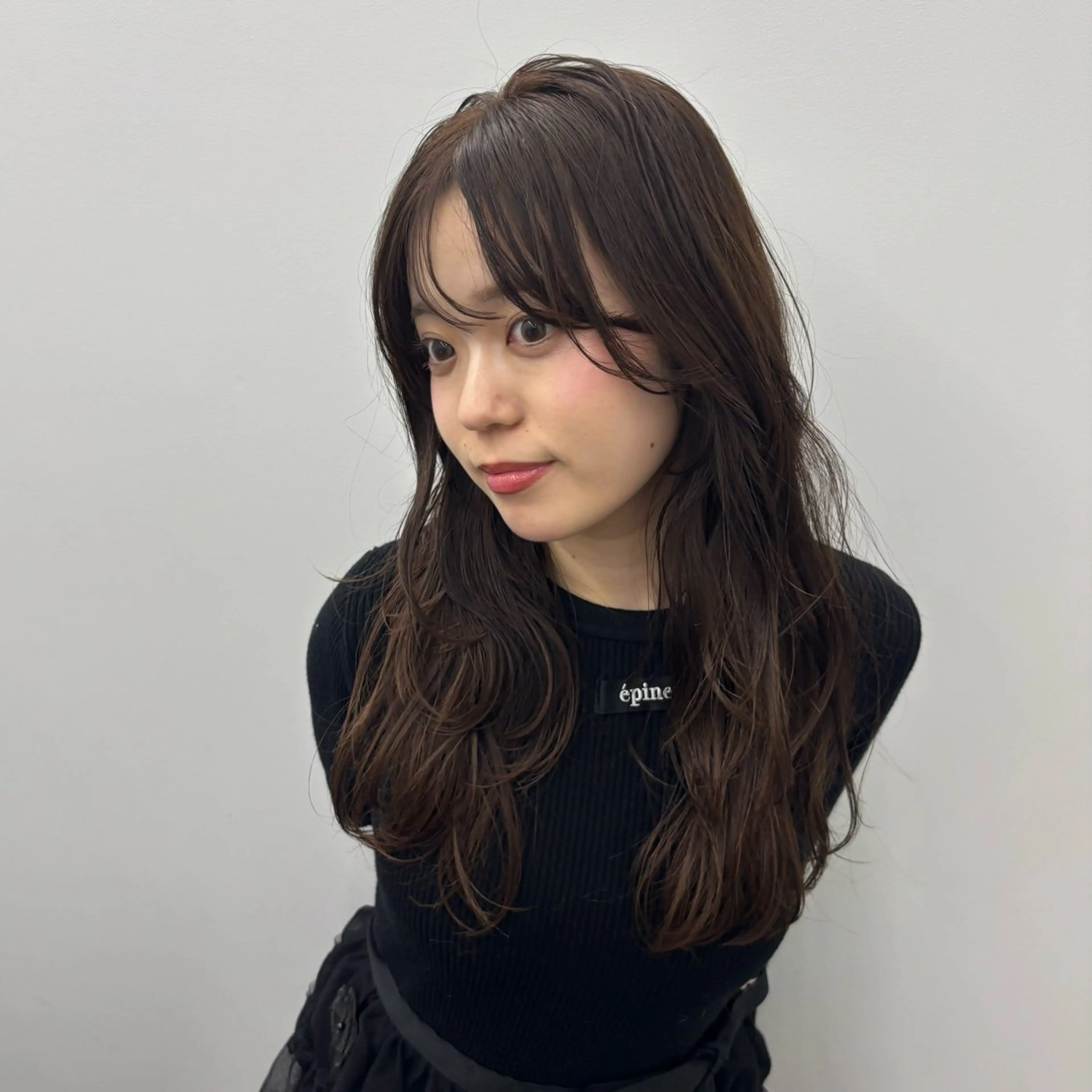 ワンカラー+顔まわりカット♡♡の写真