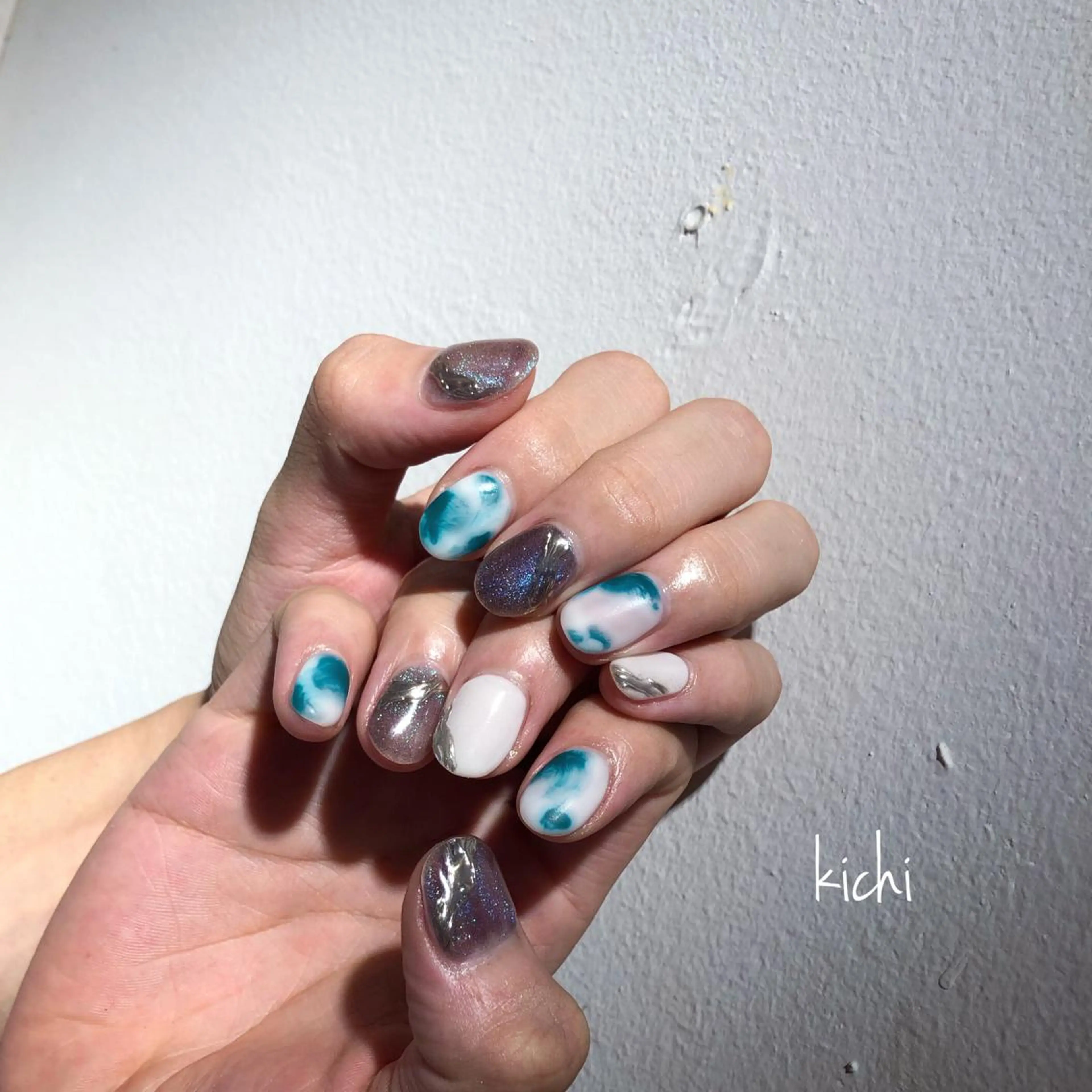 ネイル kichi･: *のネイルデザイン