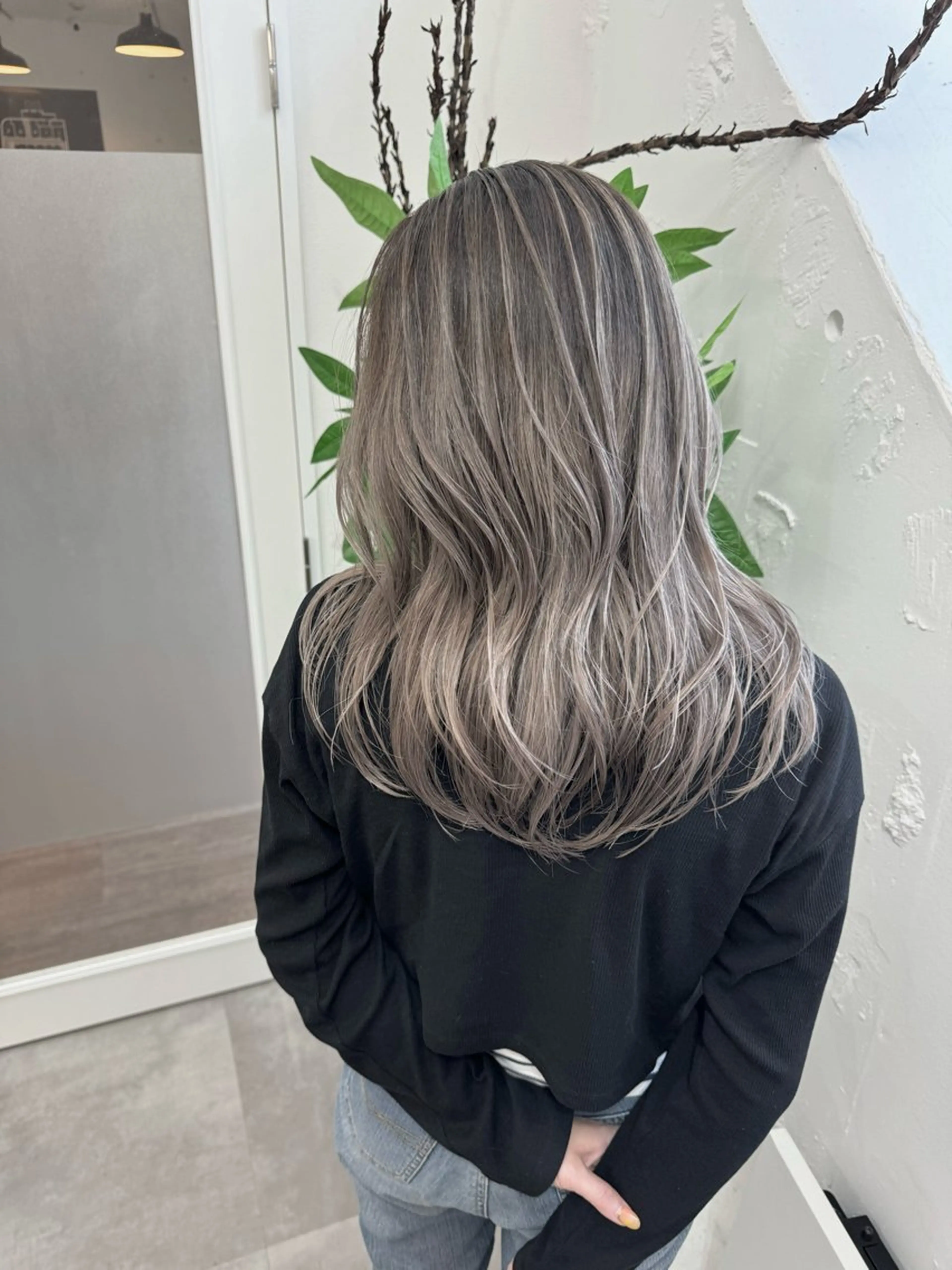 ロング カラー ヘアカラー 大船 ⌇モデル募集 🫧CHIKA 🫧のヘアスタイル
