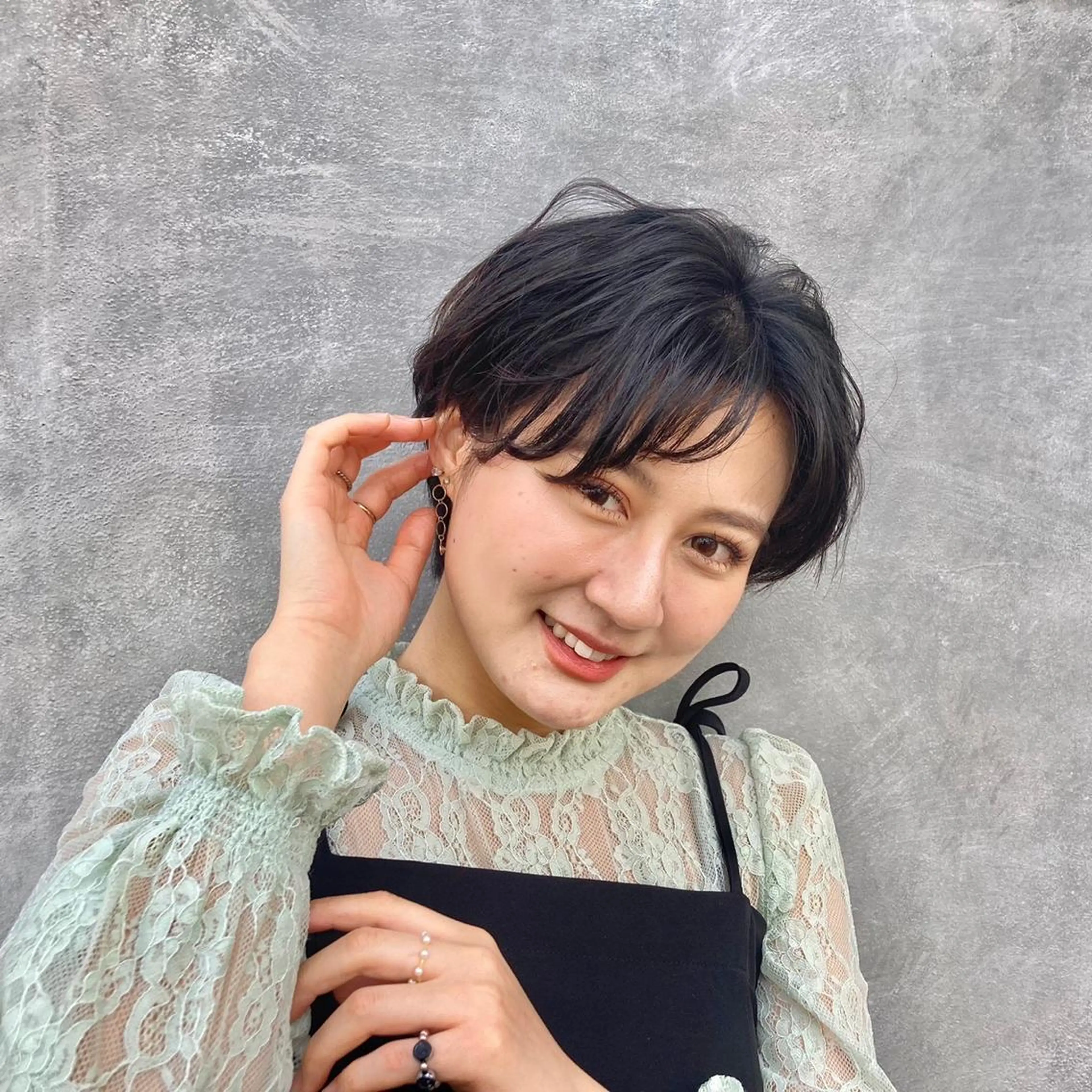 ショート ヘアアレンジ 青田 明日海のヘアスタイル