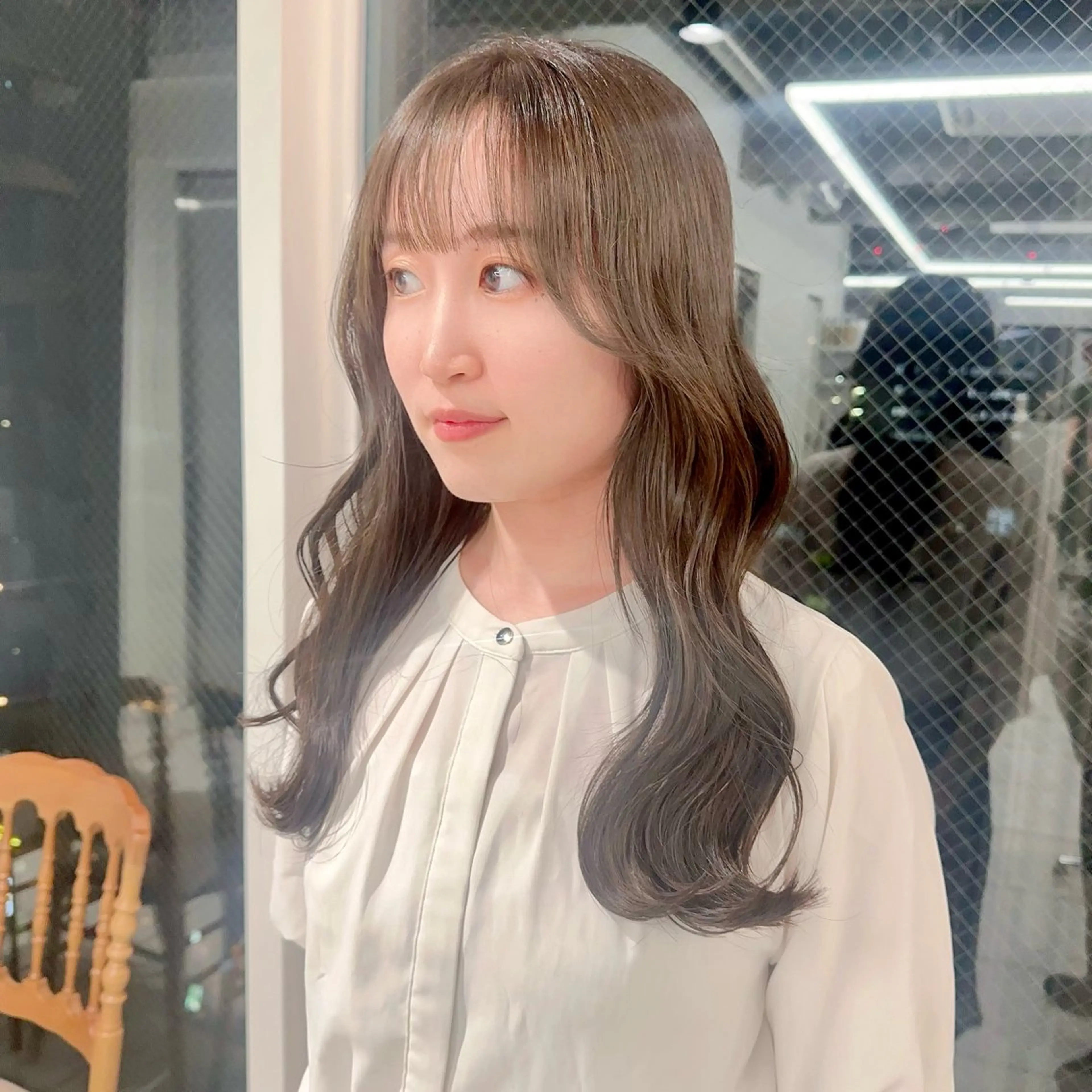 セミロング カラー カット ヘアカラー トリートメント ブリーチなし/レイヤ ー特化🌈Tommyのヘアスタイル