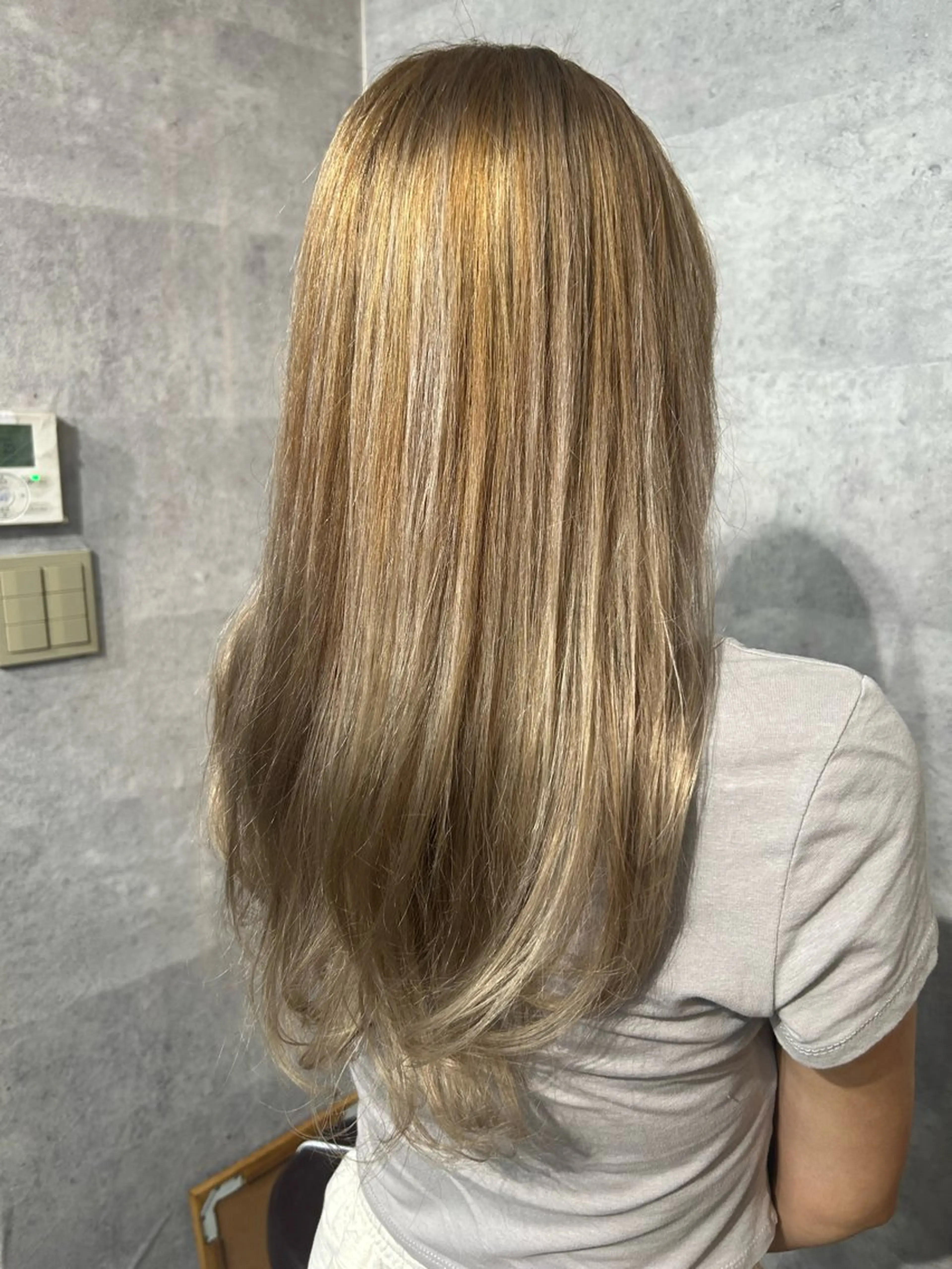 ロング カラー 💙まこと💙艶 カラー(Rico)のヘアスタイル