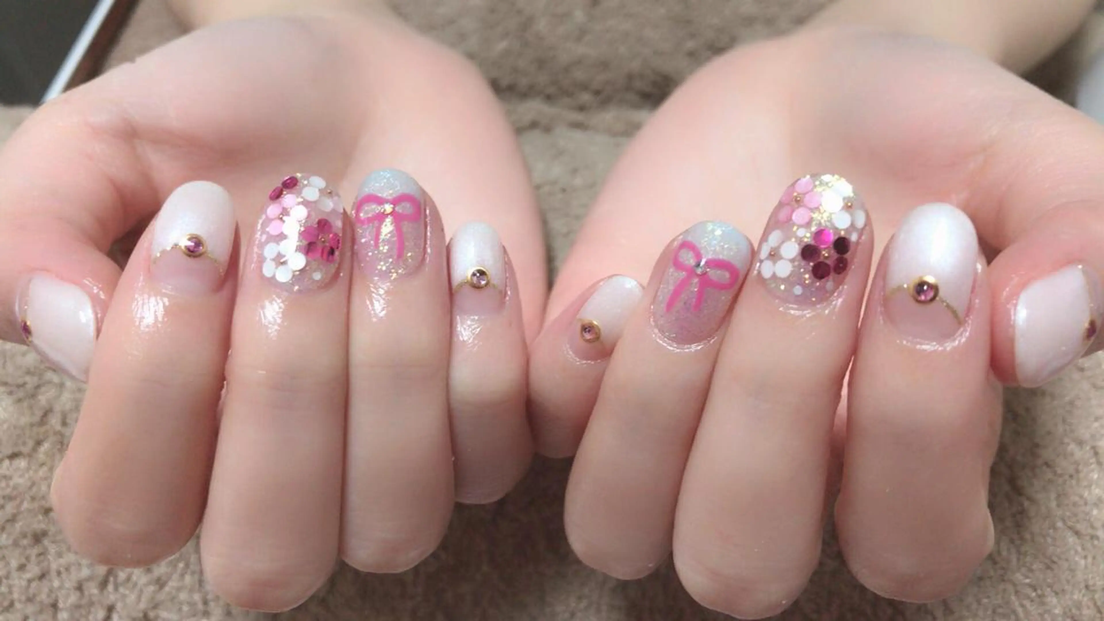 ネイル ネイル/耳つぼ /新ホワイトニングのネイルデザイン