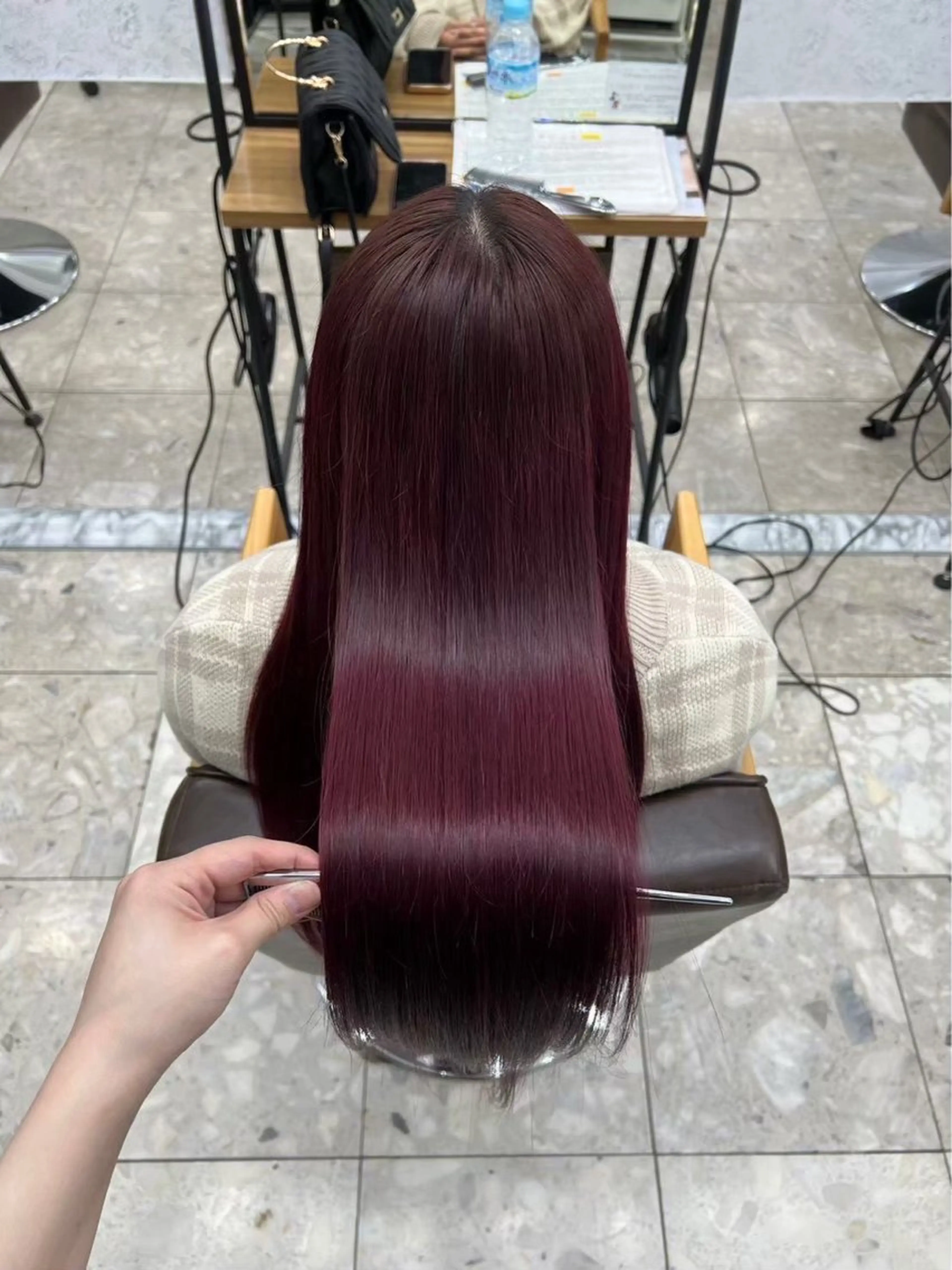 ロング カラー ヘアカラー ✨KYARA ✨【透明感カラー】のヘアスタイル