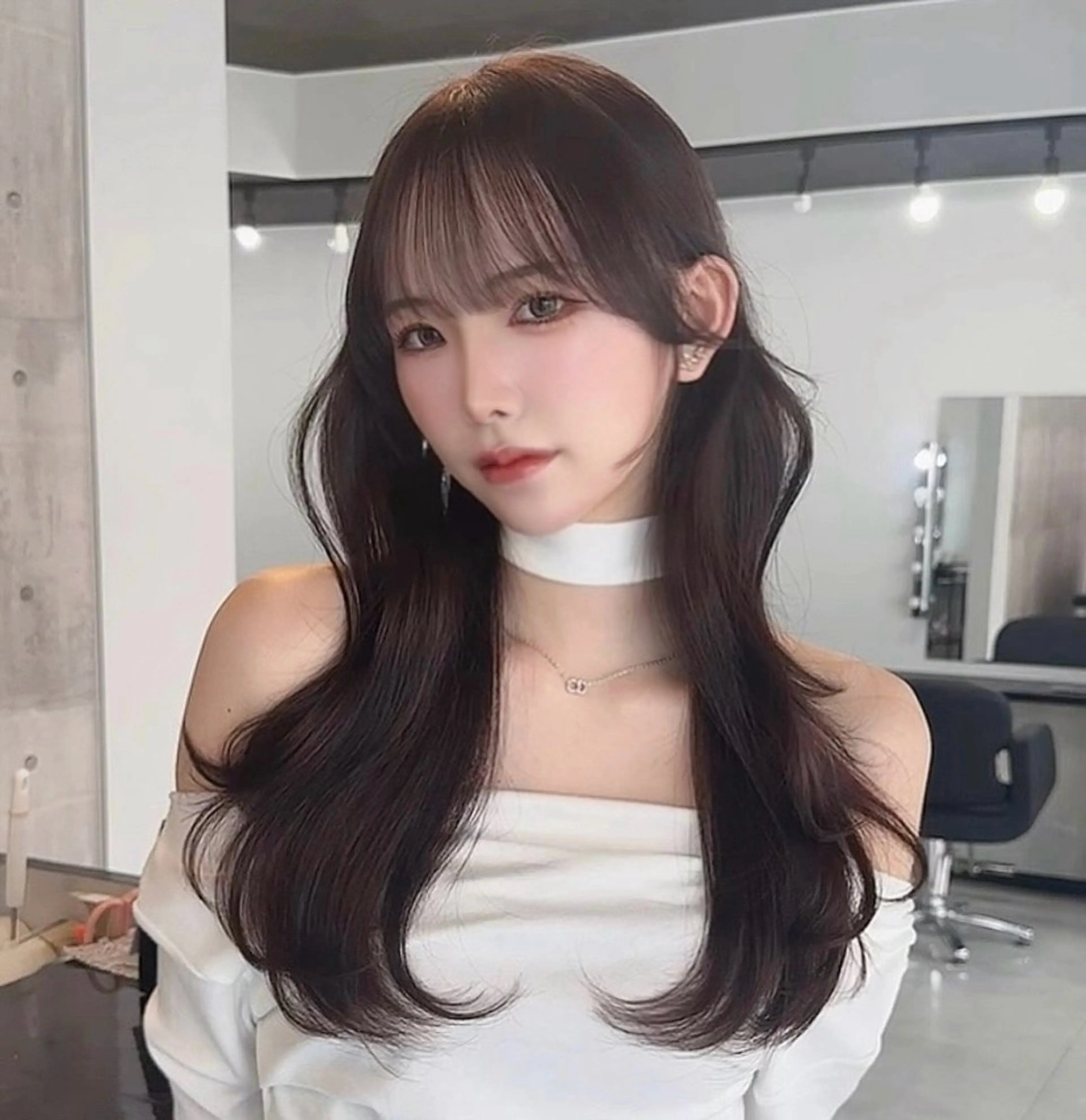 ロング カット ヘアカラー トリートメント レイヤー・ブリーチ kiyotoshiのヘアスタイル