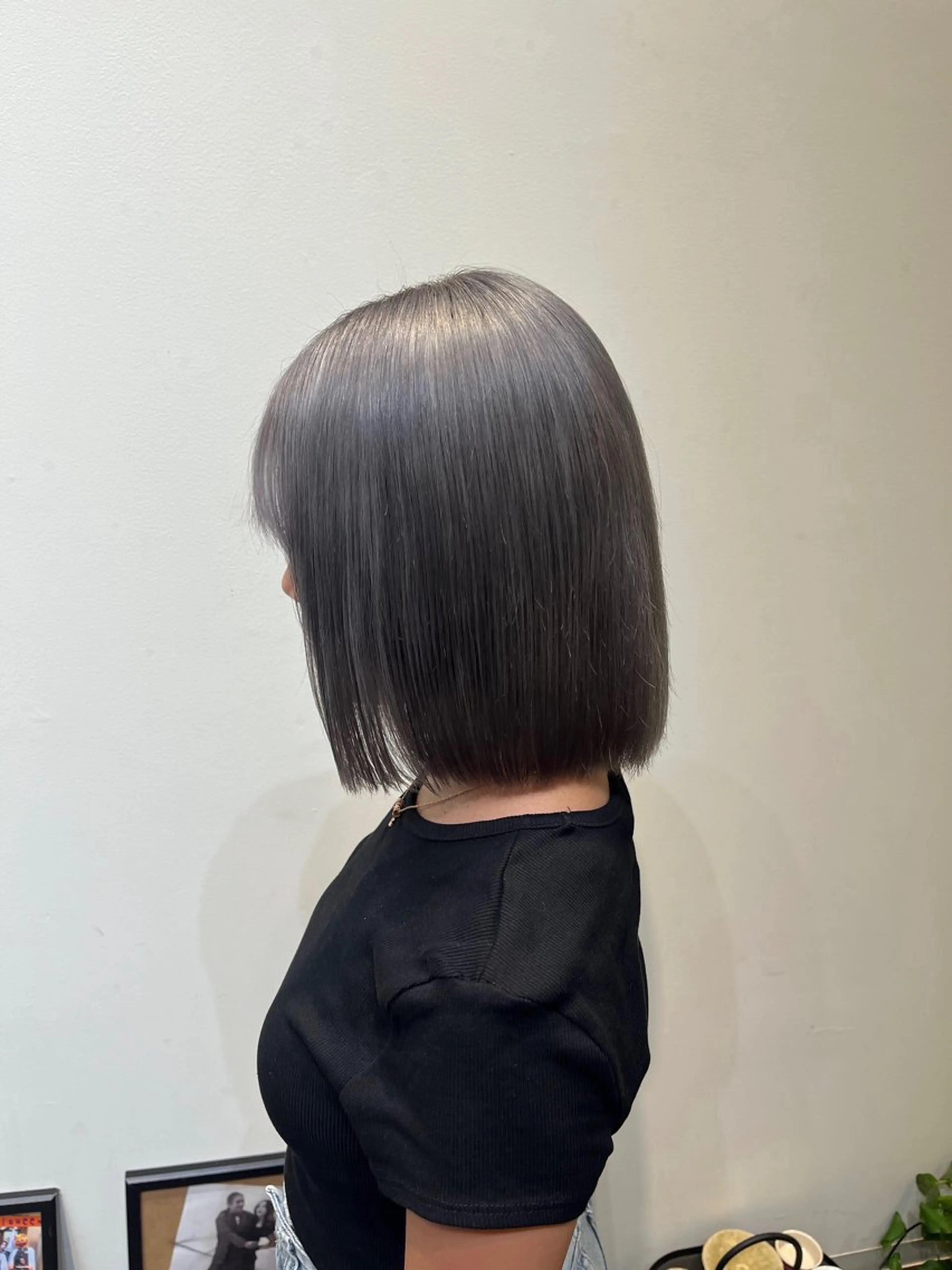 ショート カラー sizuk natsukiのヘアスタイル