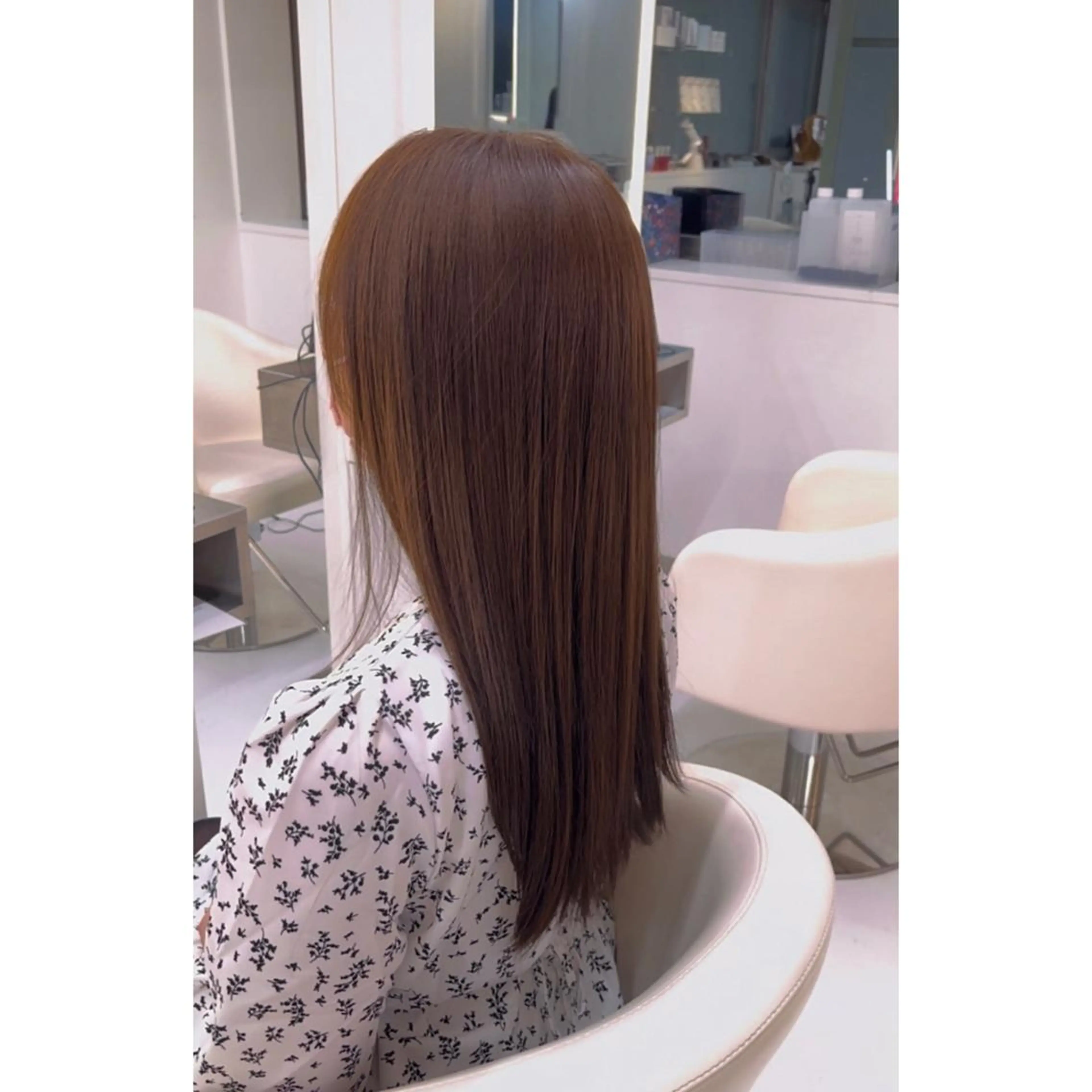 セミロング asterisk所属・涼音 🫧前髪お助け美容師のヘアスタイル