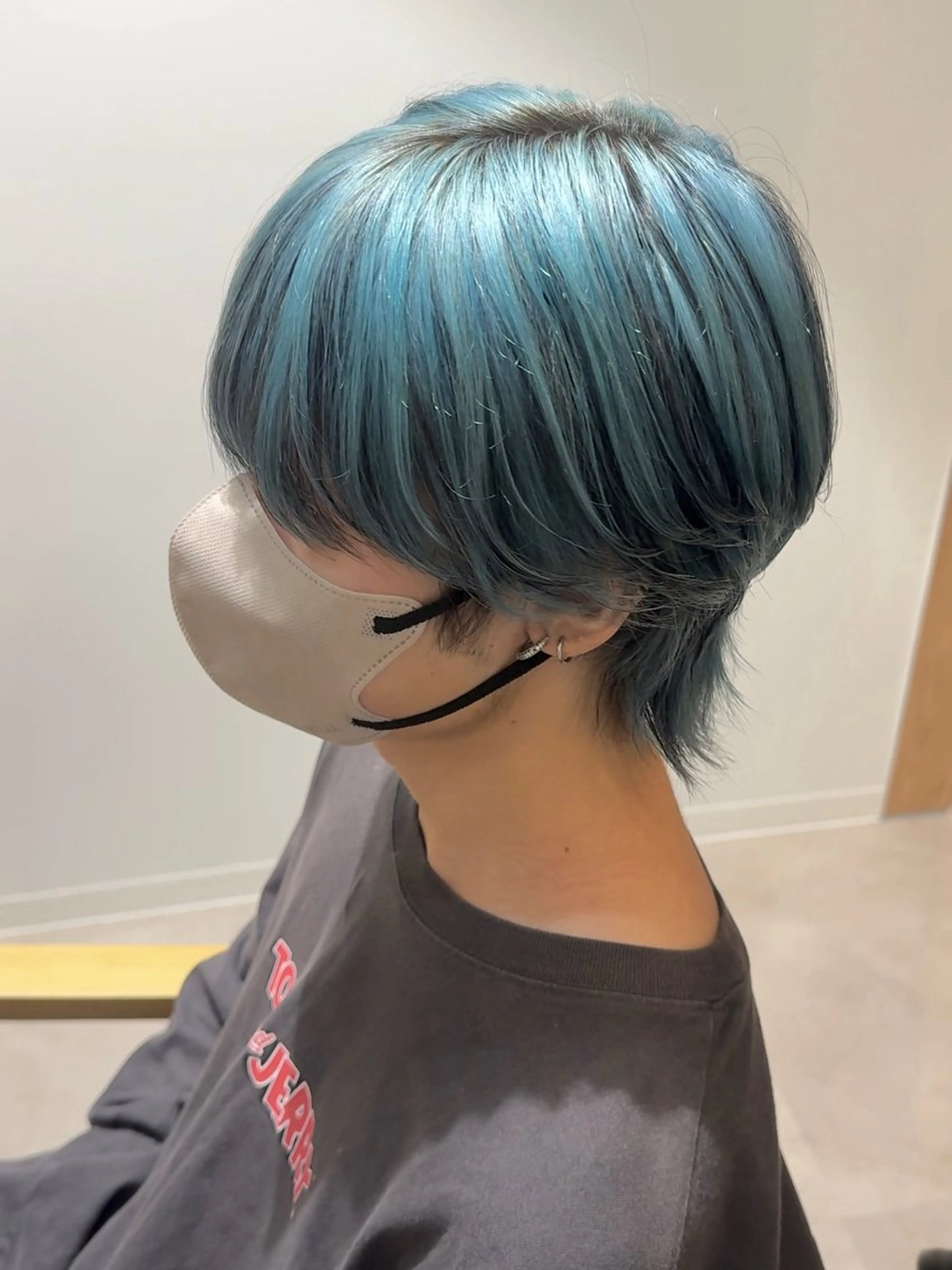 ショート ヘアカラー たかはし るなのヘアスタイル