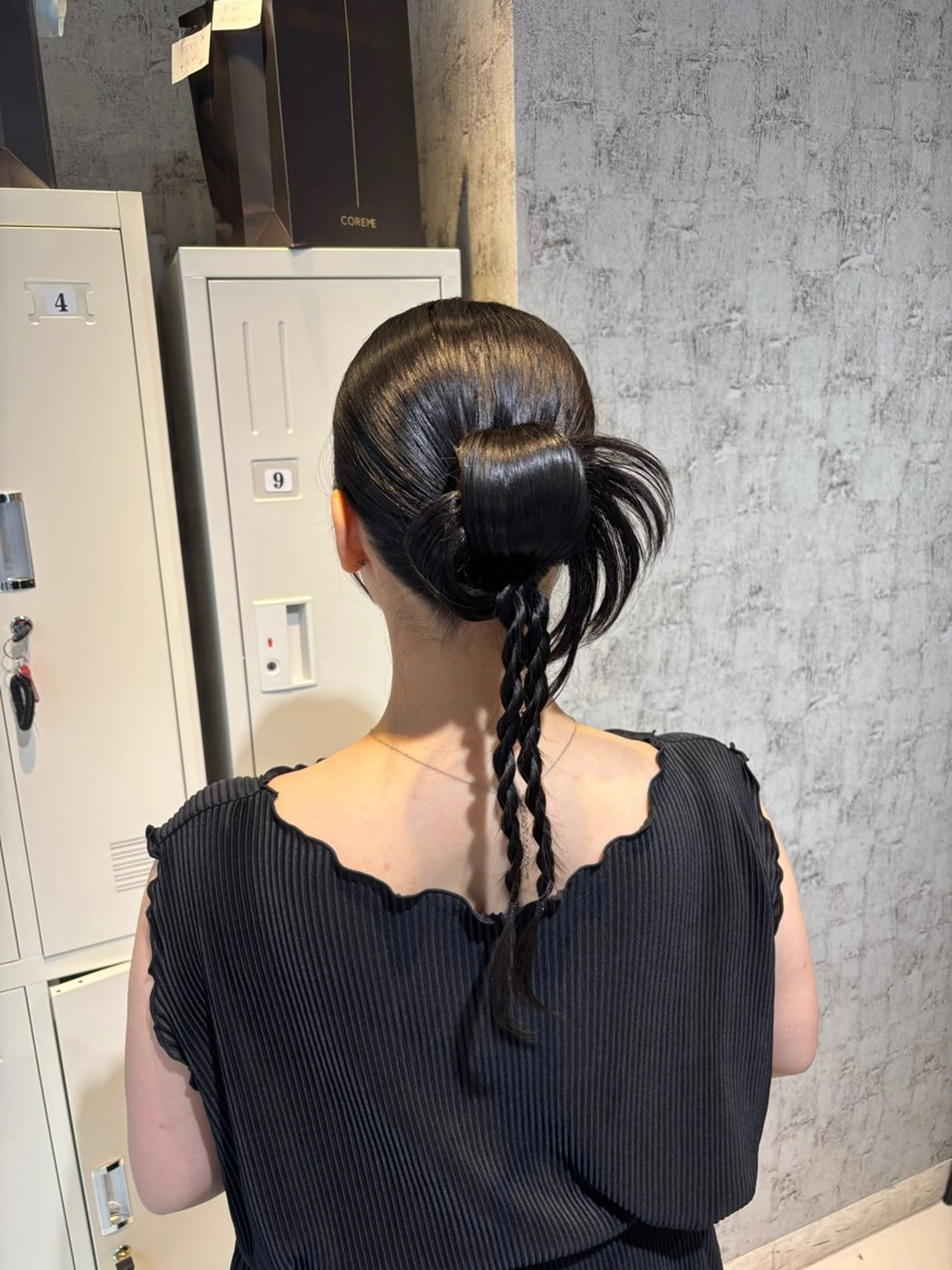 ロング ヘアアレンジ ヘアセット 韓国髪質改善艶カラー /レイヤー/miyuのヘアスタイル