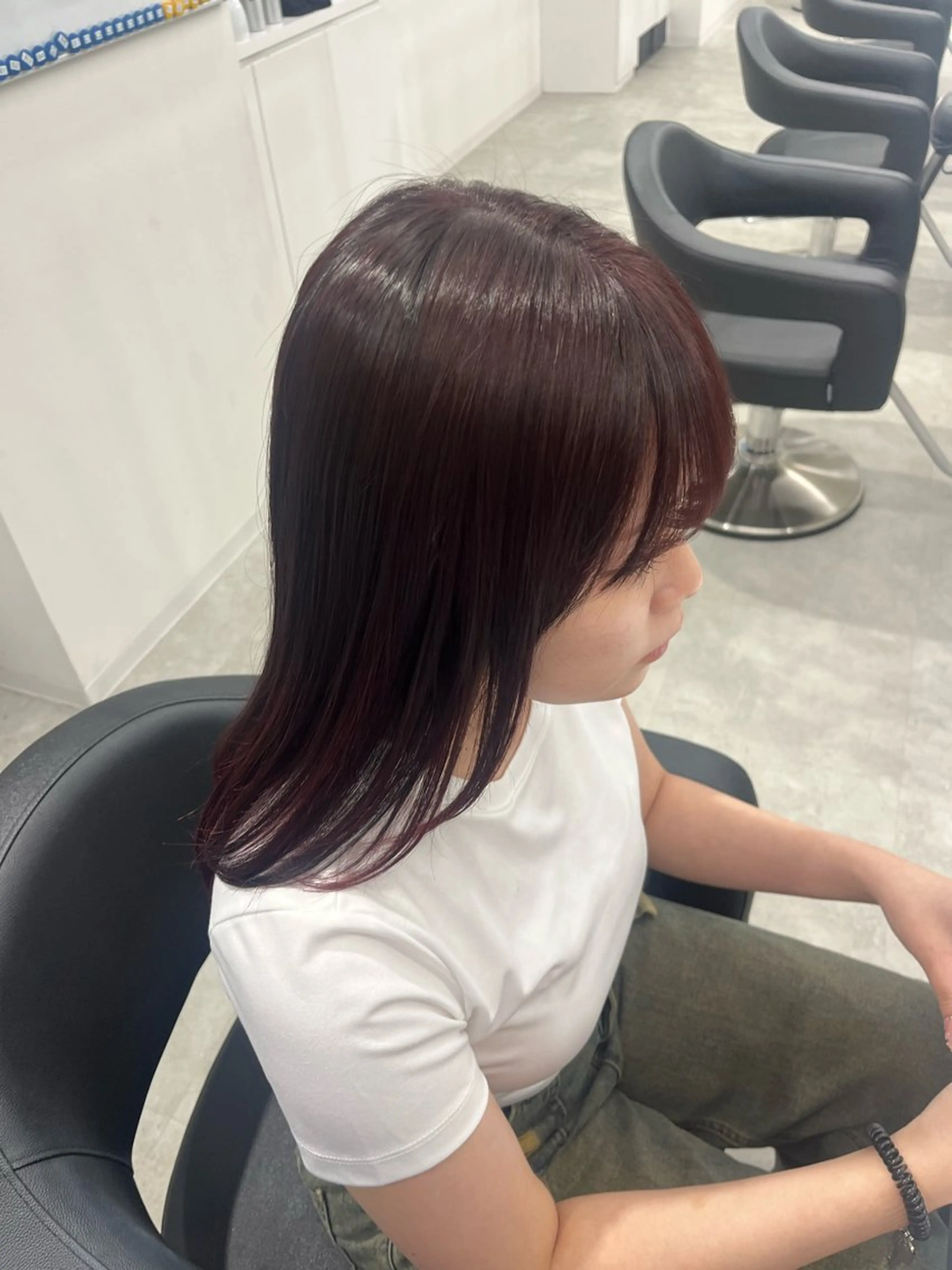 ロング カラー みう/仙台/暖色/ 艶髪/顔周りカット/のヘアスタイル