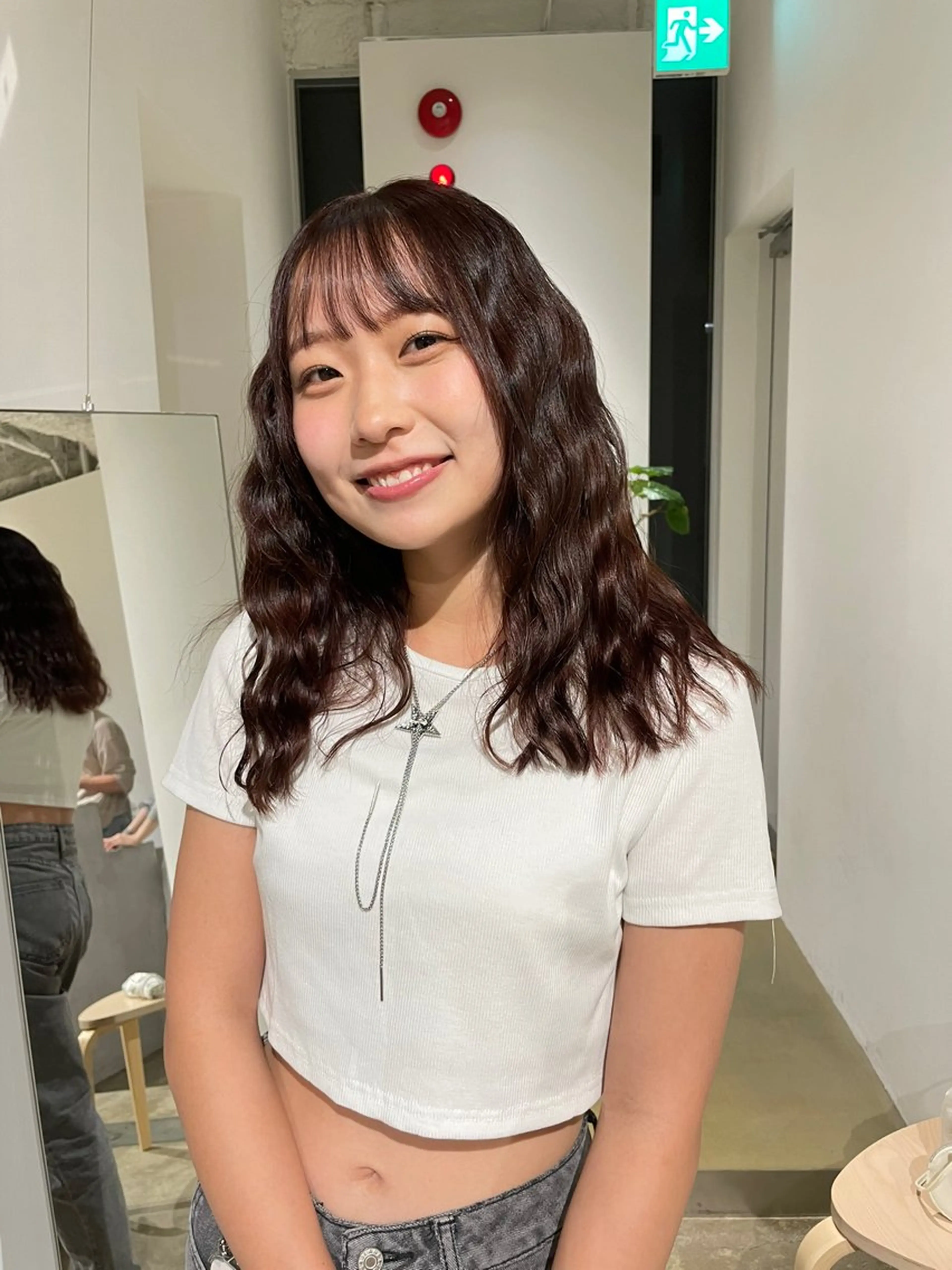 ロング カラー カット ヘアカラー SITEN所属・大阪/肥後橋/淀屋橋 ワタナベサキ🪿🤍のヘアスタイル