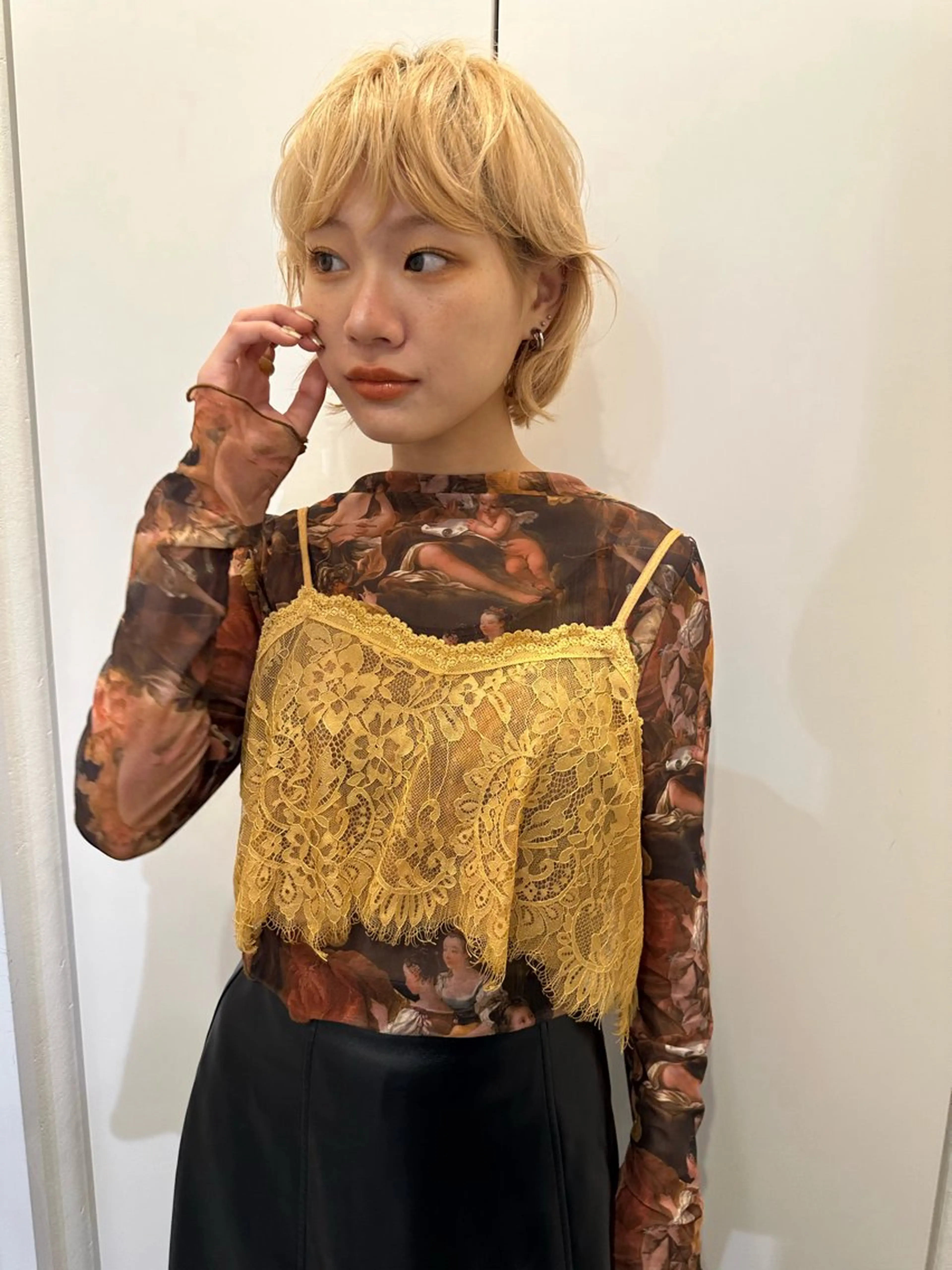 ショート ショートヘア 小顔カット ヘアカラー トリートメント ヘッドスパ taiga レイヤー /髪質改善/矯正🌈のヘアスタイル