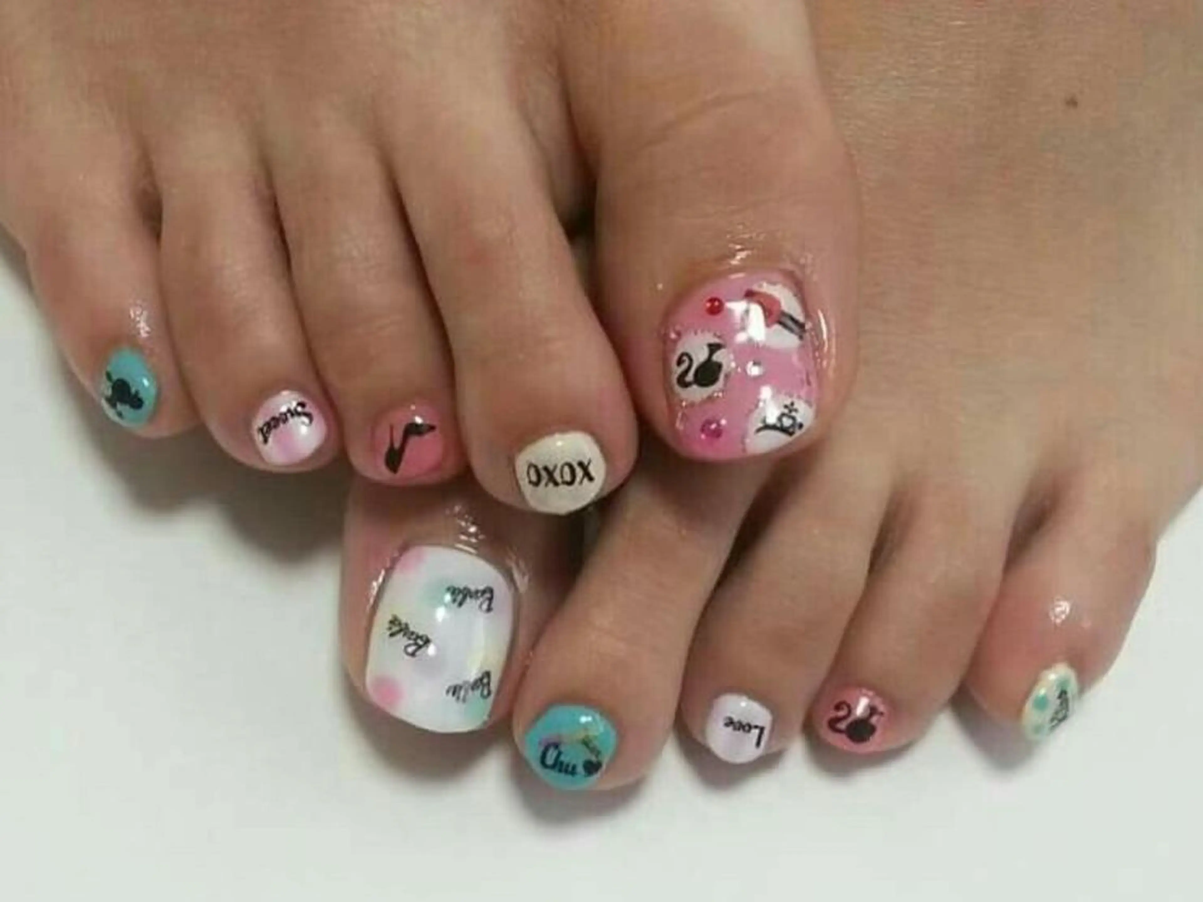 ネイル 荒木 莉奈のネイルデザイン