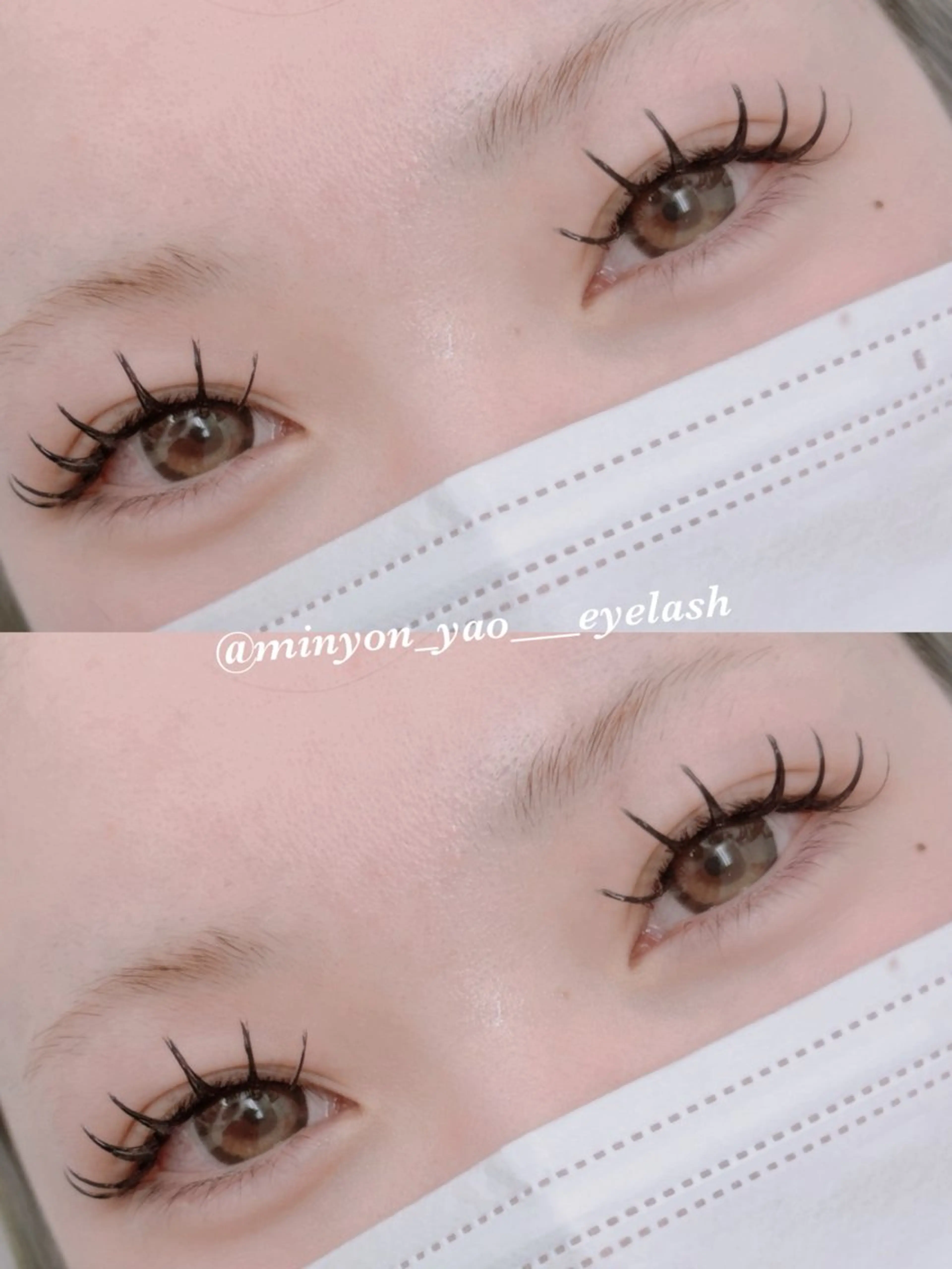 マツエク・マツパ ミニョン八尾所属・ミニョン八尾 💎MOMOKAのマツエク・マツパデザイン