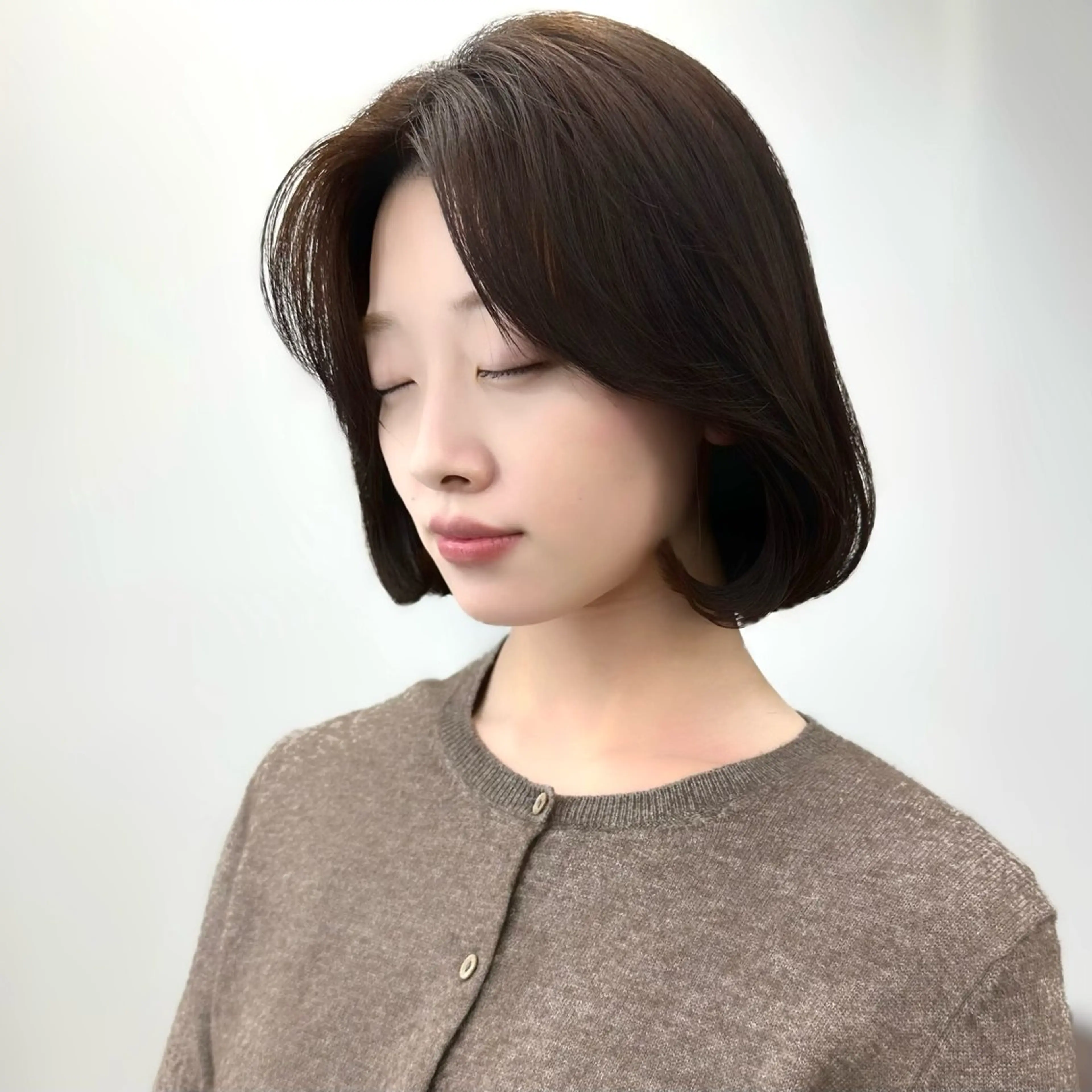 🩵カット+うる艶カラー+2step天使の艶トリートメント🩵15120の写真