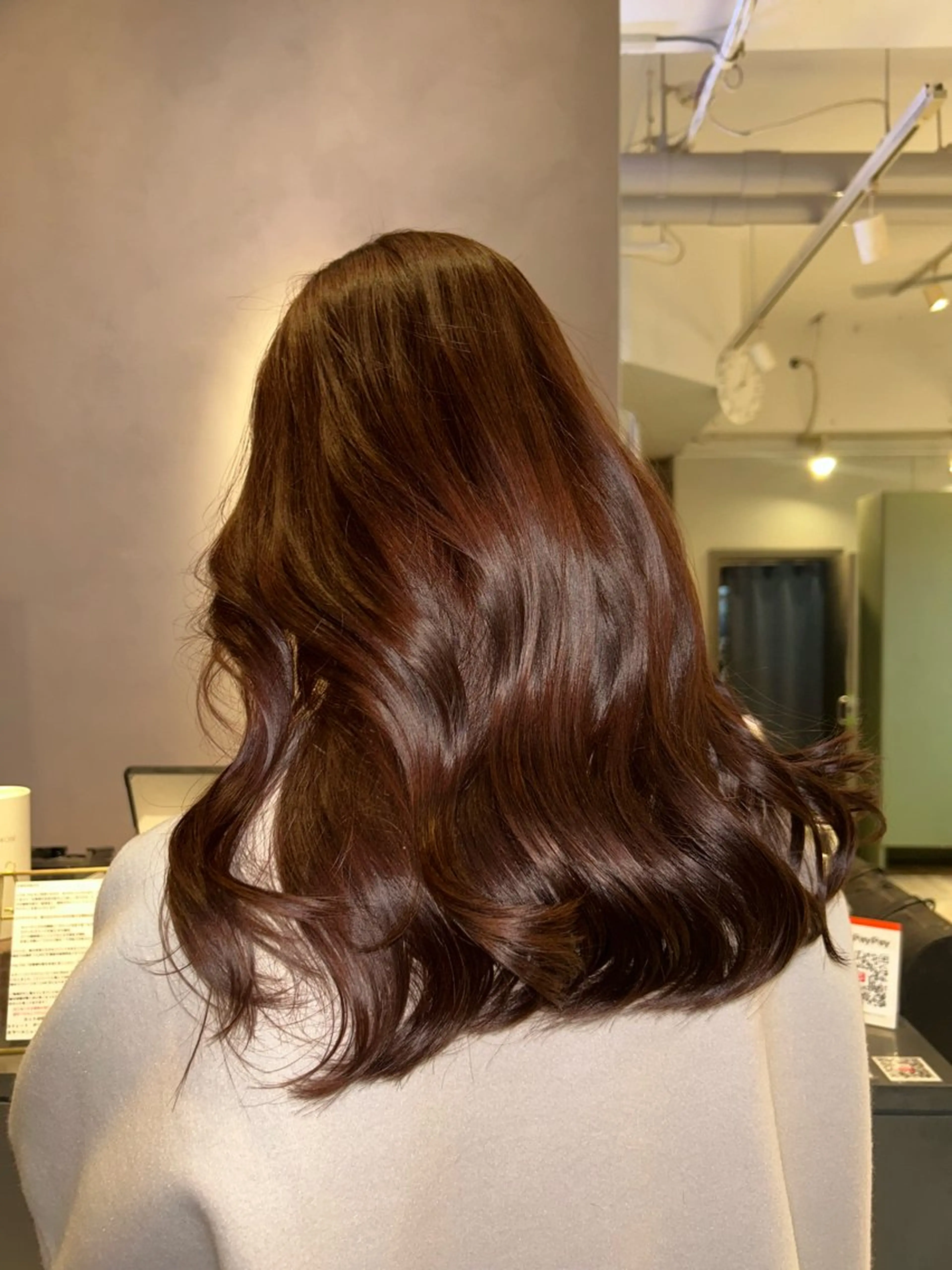 ロング トリートメント ヘアカラー Takigawa Kanoのヘアスタイル