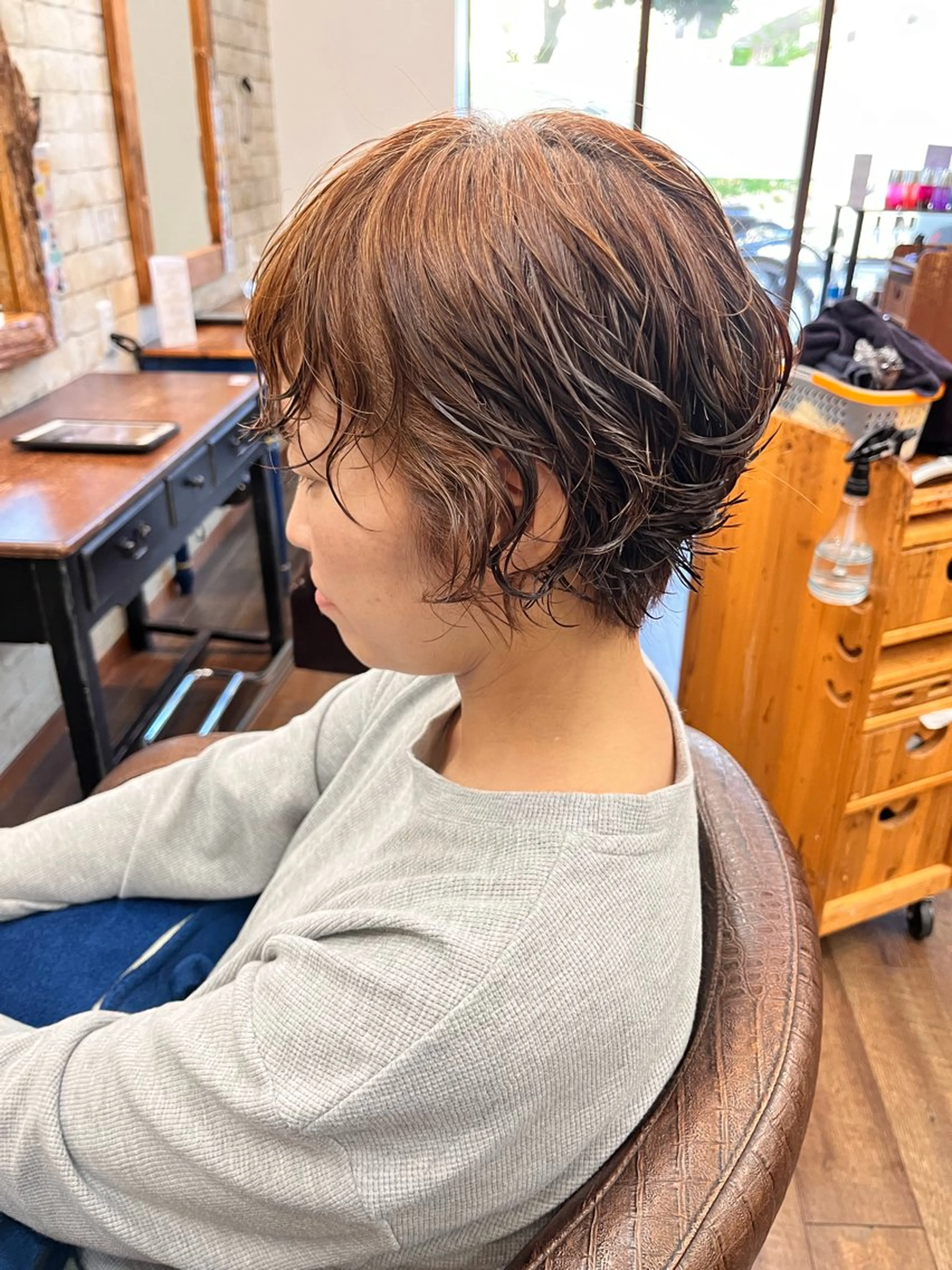 ショート パーマ 💠西山 果琳💠のマツエク・マツパデザイン