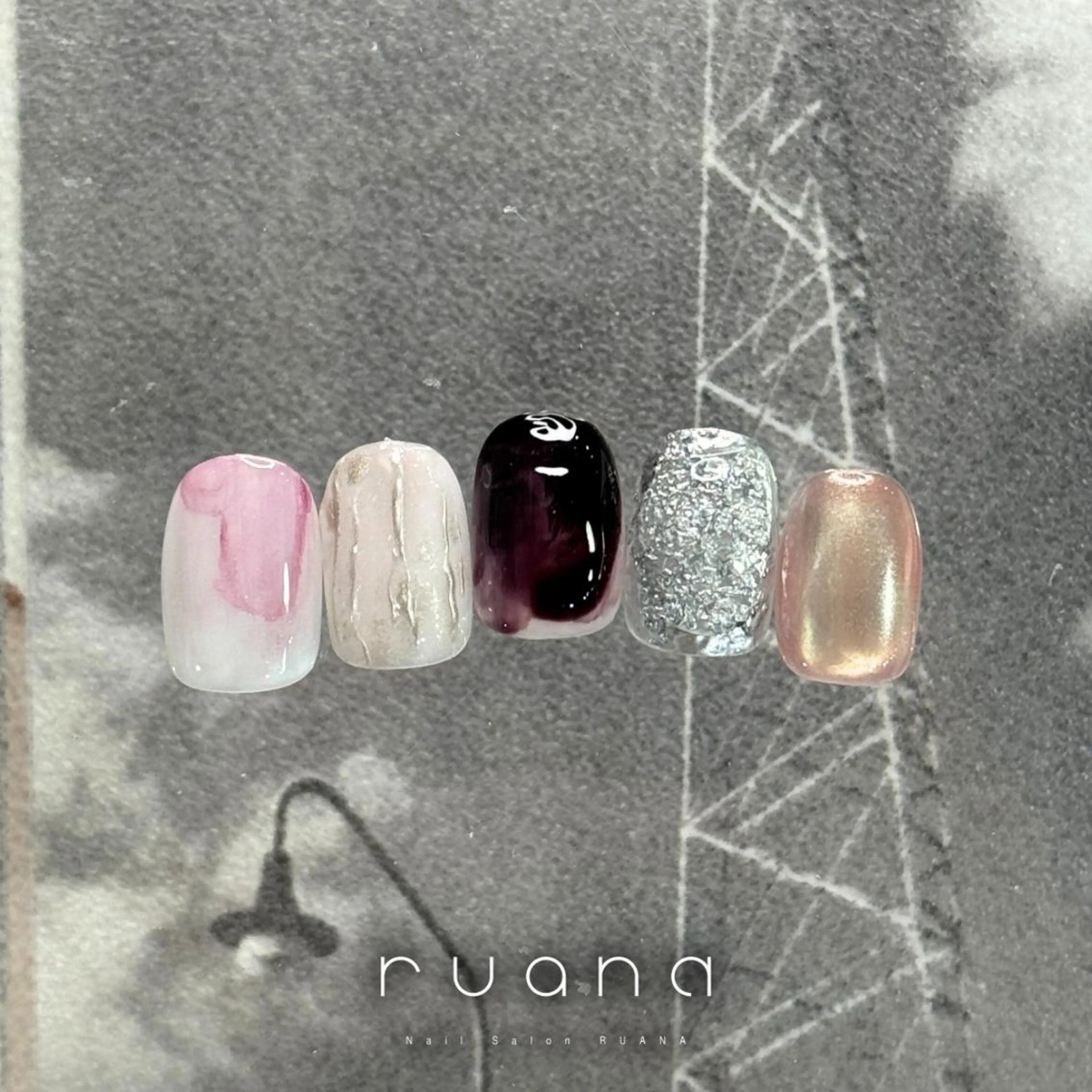 ネイル ハンドネイル 【ruana】 yuukiのネイルデザイン