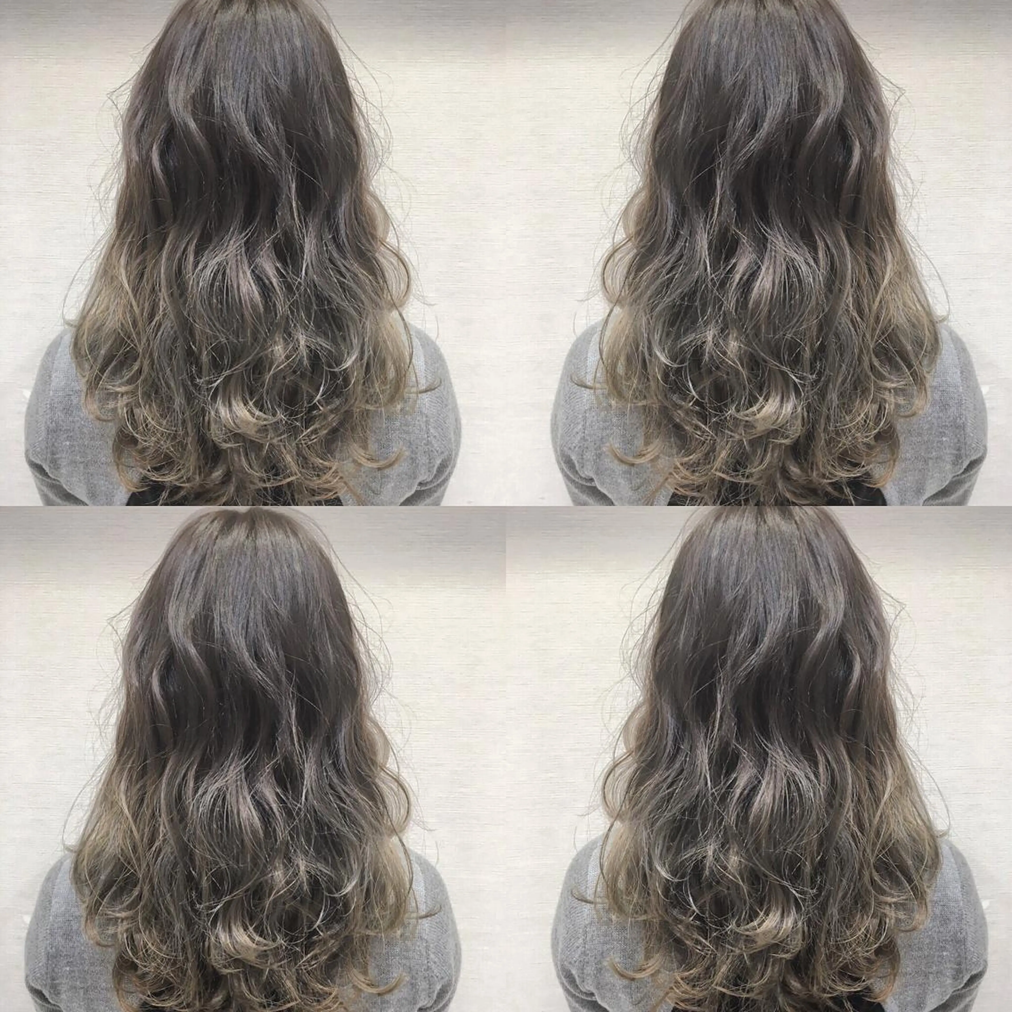 ロング カラー ヘアアレンジ ブリーチ ケアブリーチ グラデーションカラー ハイライトカラー イルミナカラー 白髪ぼかしハイライト 茗荷谷駅徒歩2分のヘアスタイル