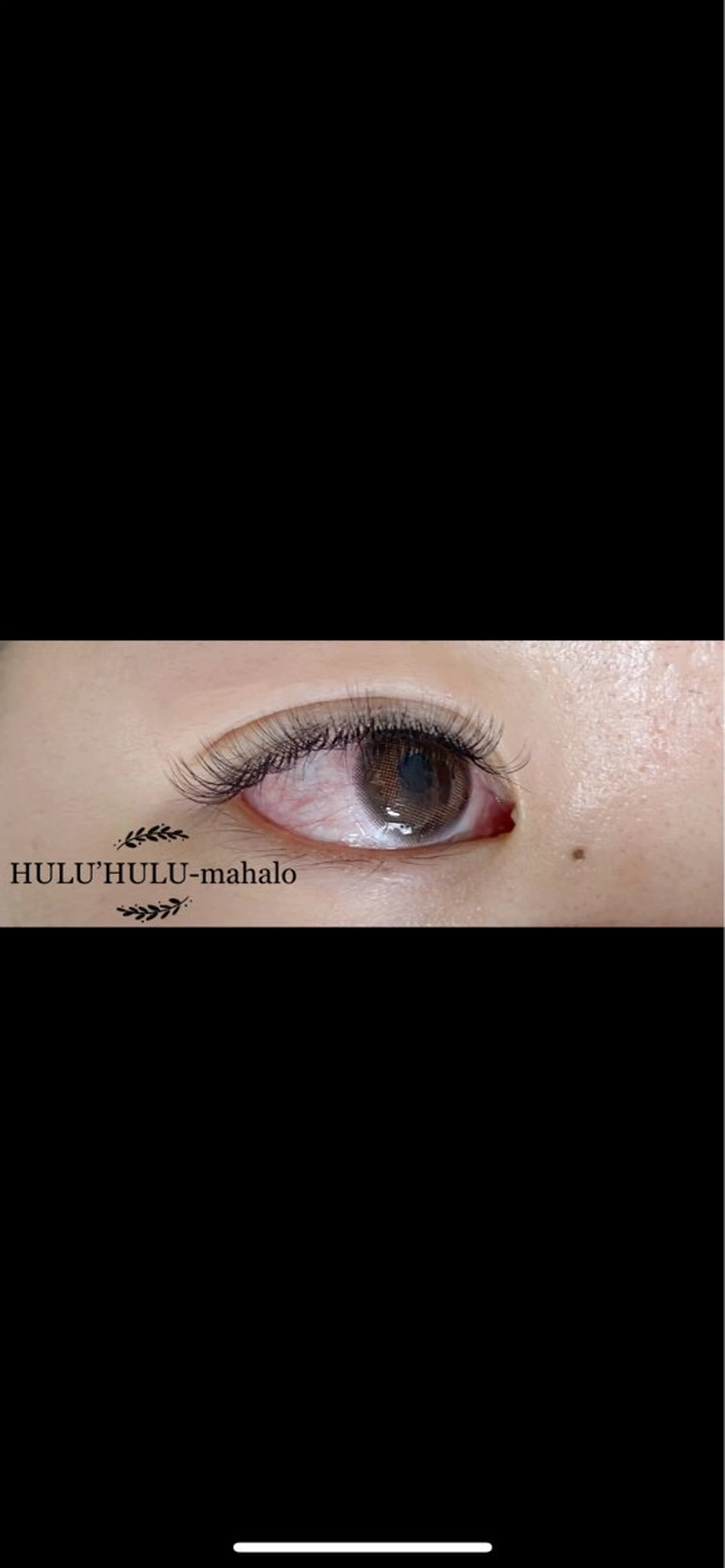 マツエク・マツパ Cカール 目尻長め ボリュームラッシュ 大谷 あすかのマツエク・マツパデザイン