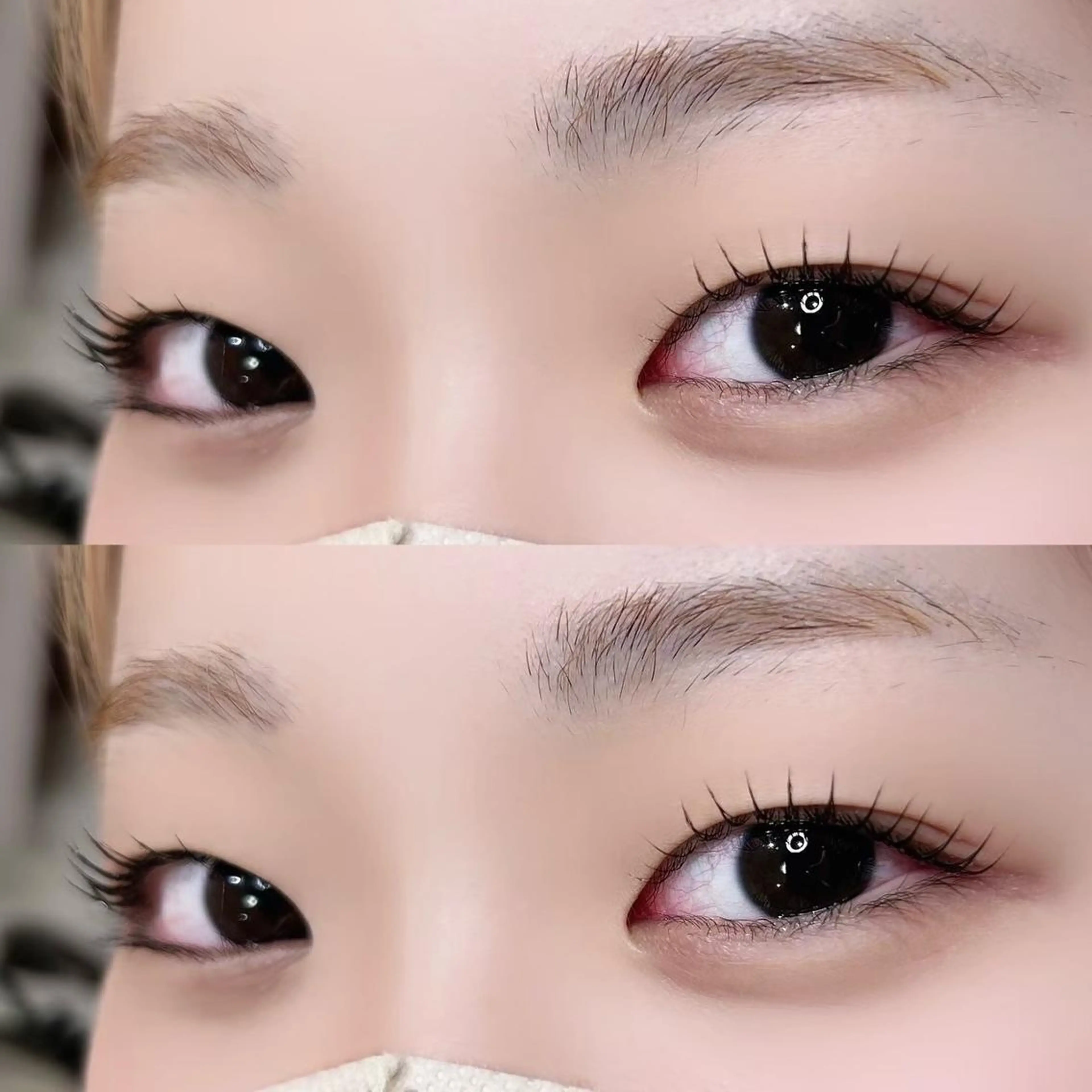 マツエク・マツパ バインドロック 束感まつ毛 フラットラッシュ 韓国風マツエク パリジェンヌラッシュリフト mizuki/束感 まつエク/似合わせ眉のマツエク・マツパデザイン