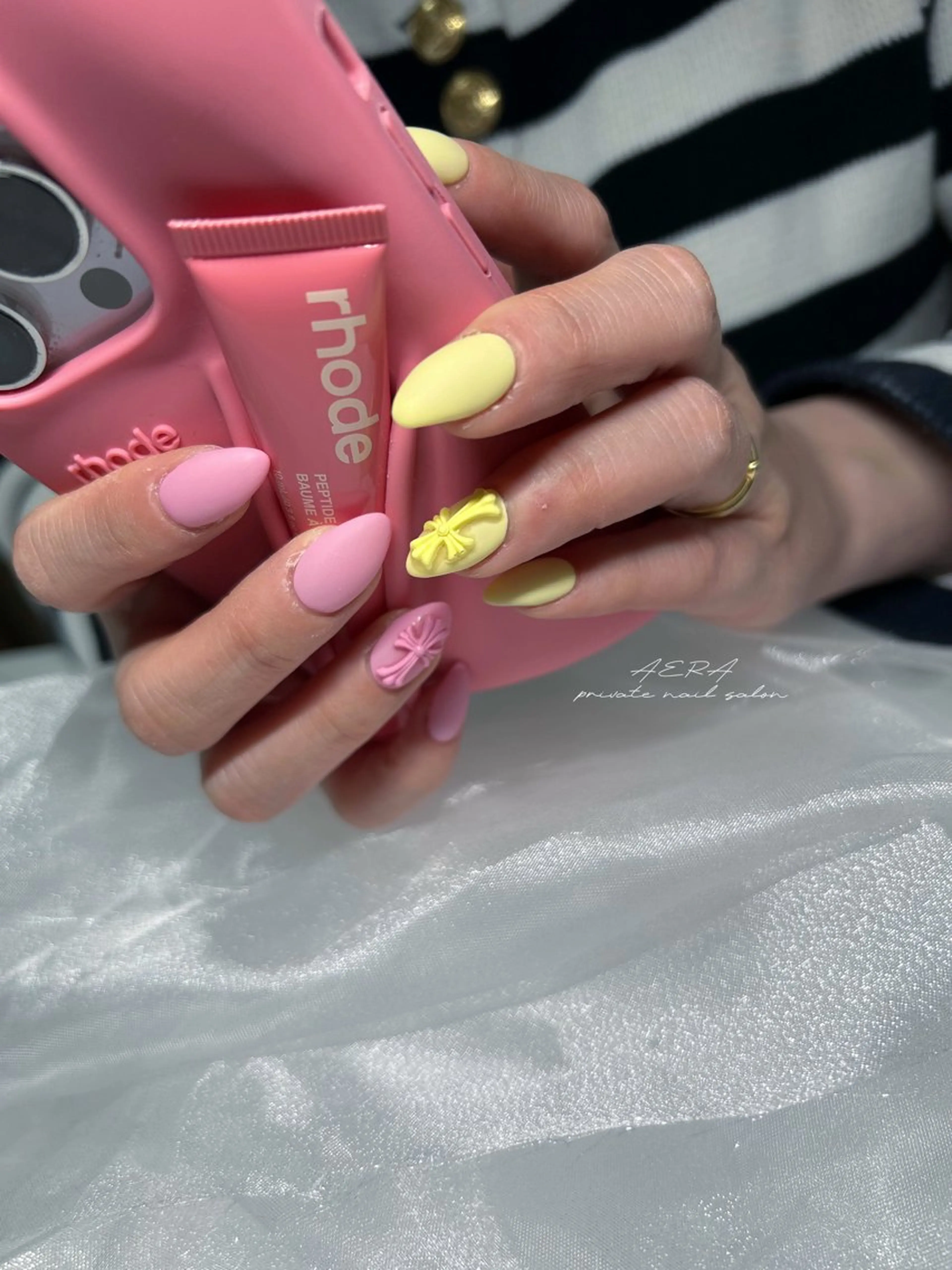 ネイル AERA nail shino🐱⸝꙳のネイルデザイン