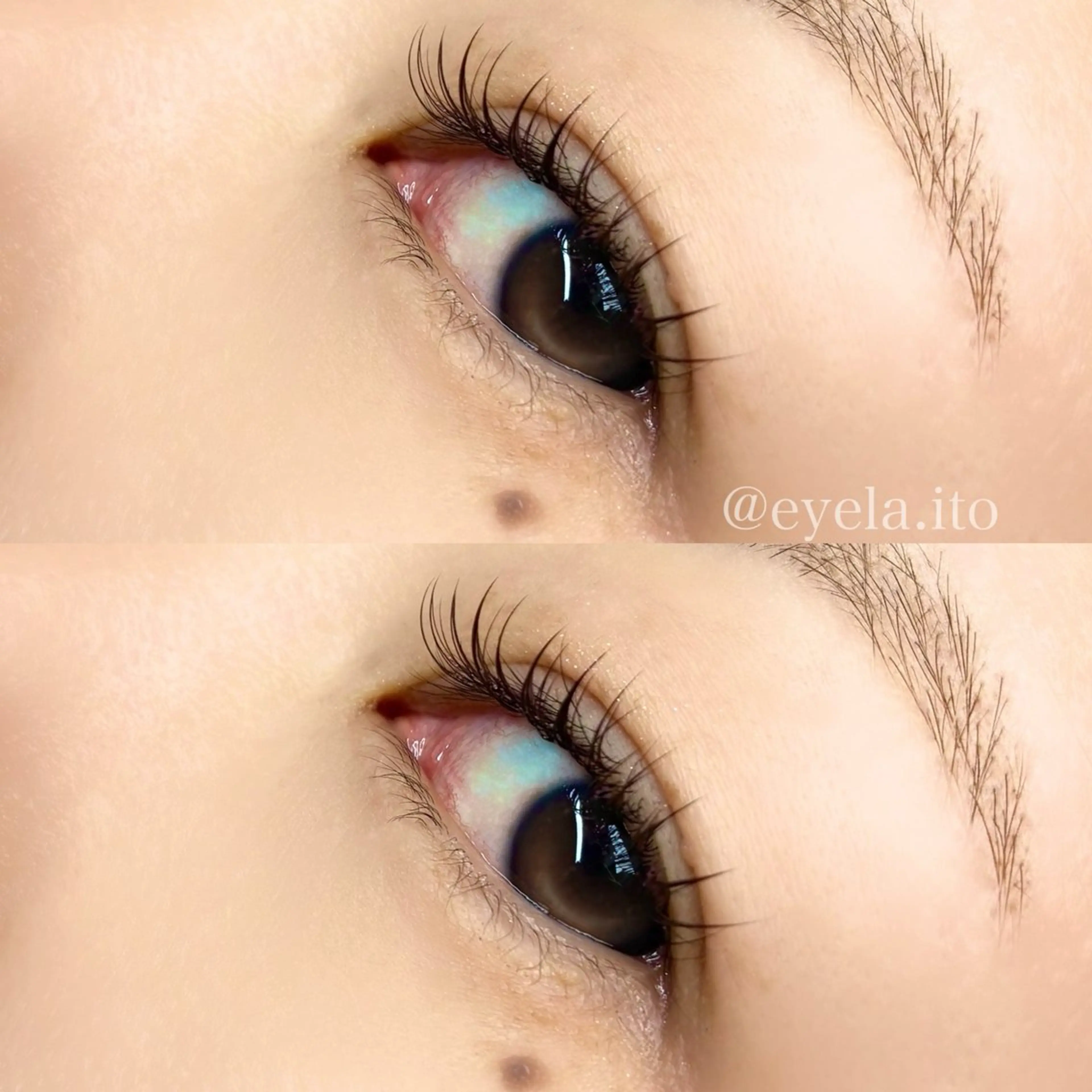 マツエク・マツパ バインドロック ナチュラル EYELA銀座 伊藤のマツエク・マツパデザイン