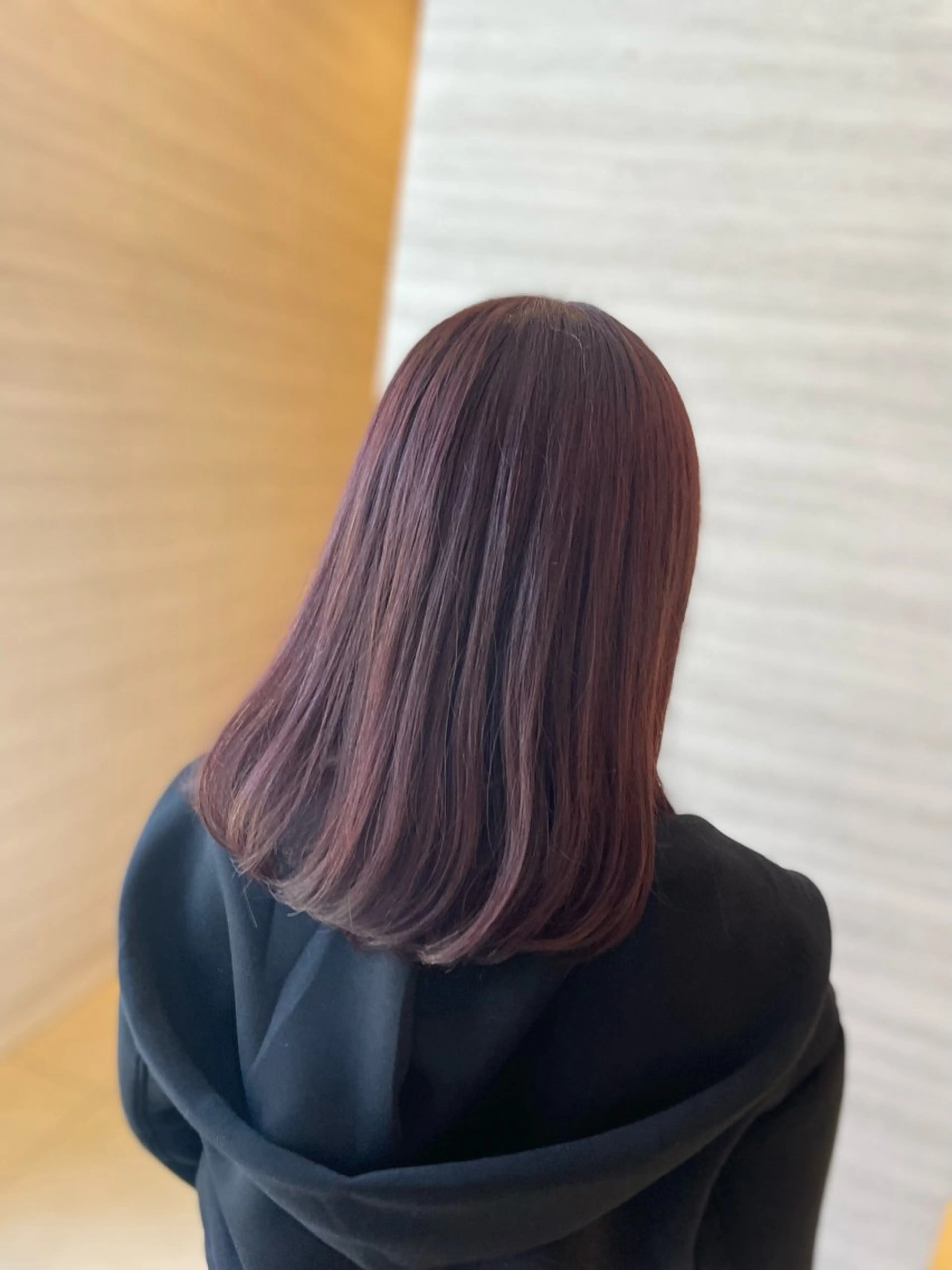 ミディアム 仙石 愛のヘアスタイル