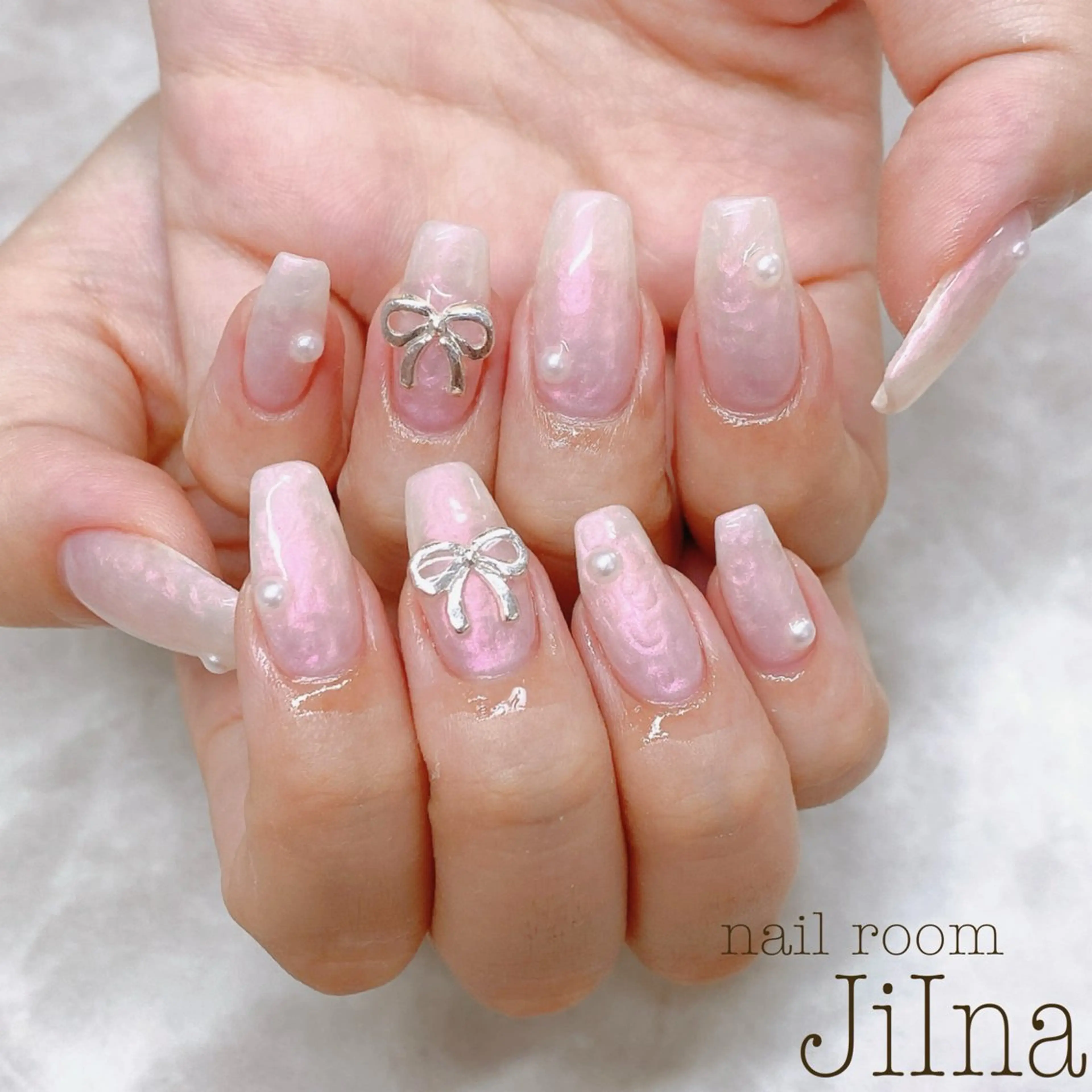 ネイル 持ち込み JiIna nailのネイルデザイン