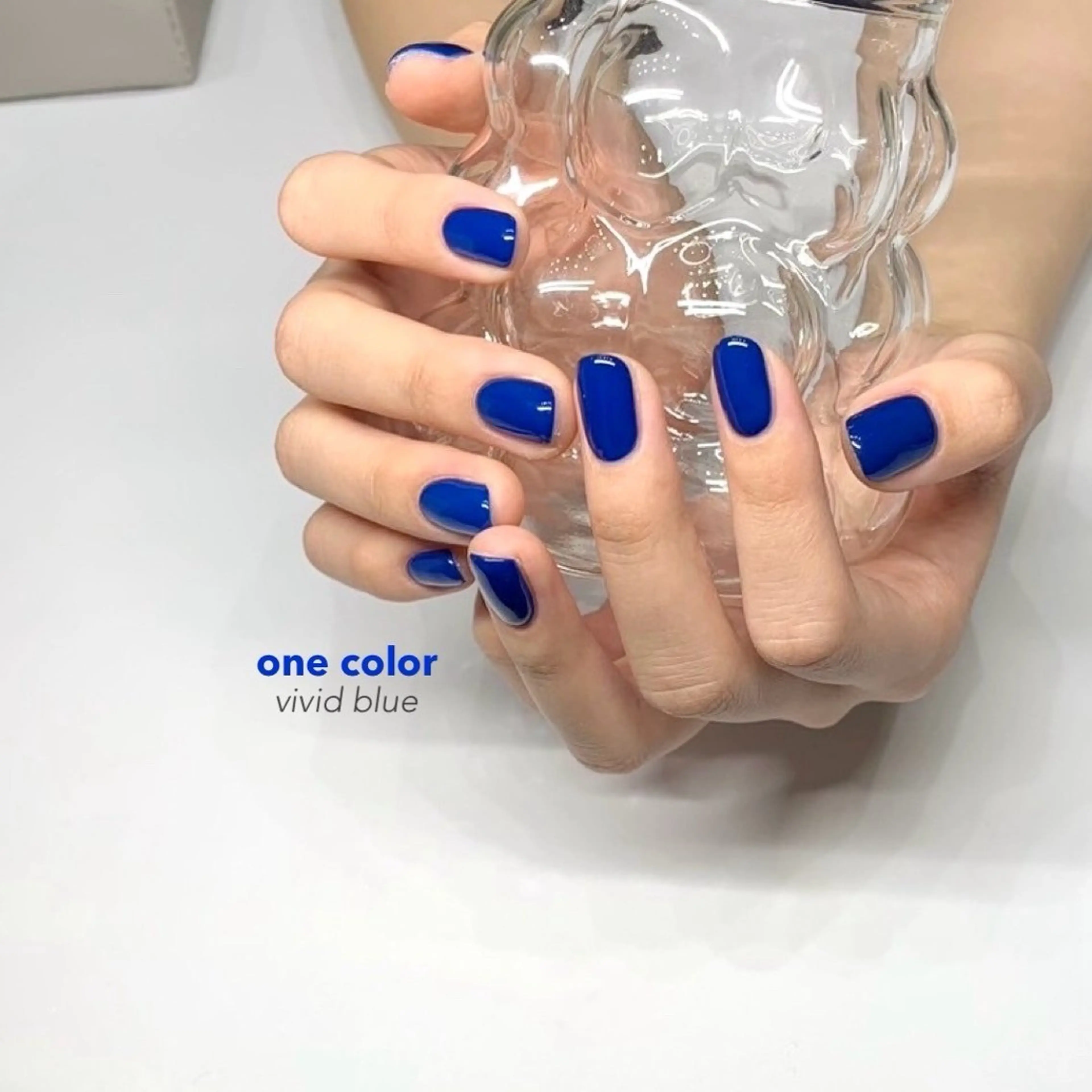 ネイル ワンカラーネイル Lucia 片山のマツエク・マツパデザイン