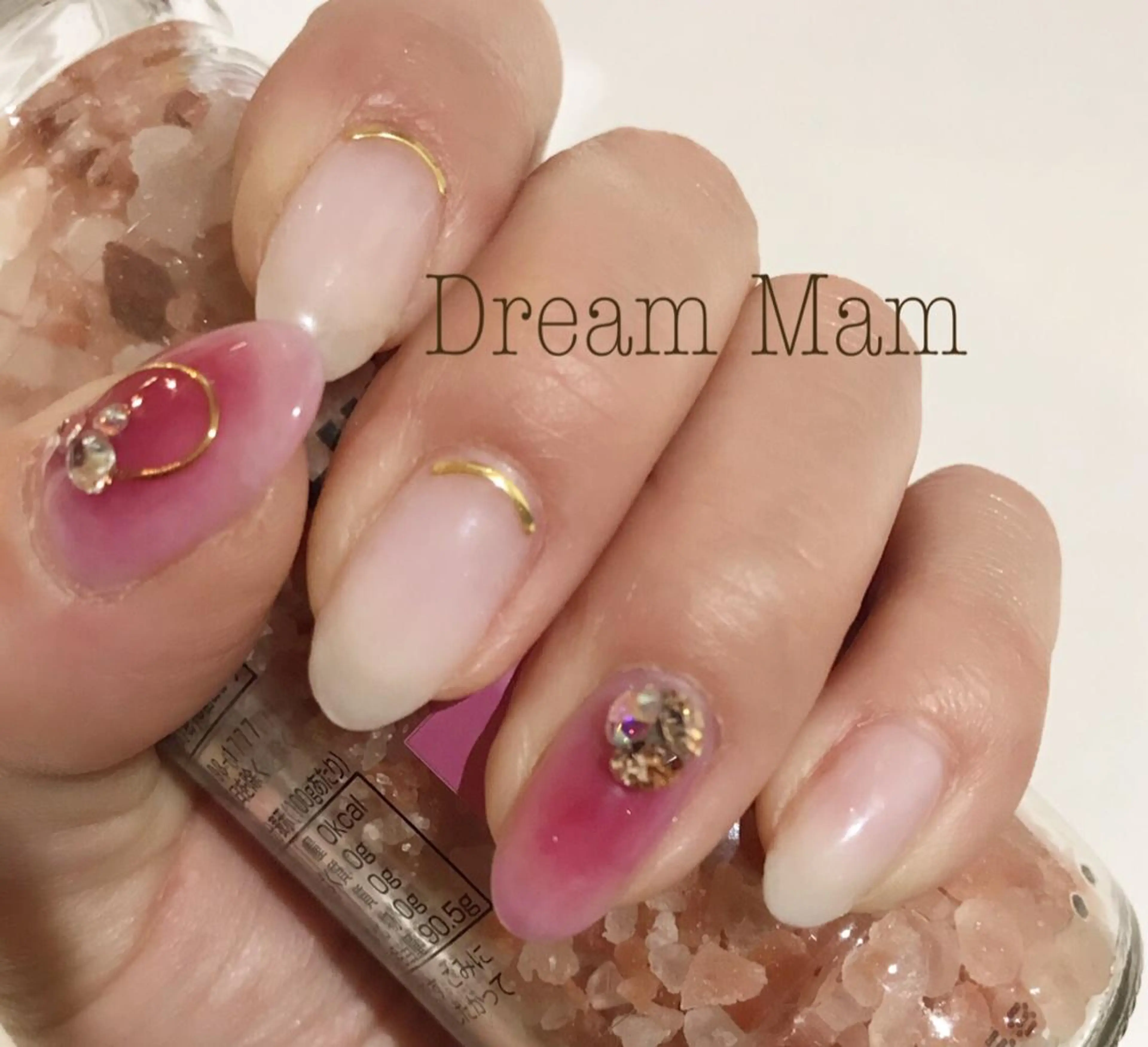 ネイル ボルドー チークネイル ハンドネイル Nail Salon Ｄream Mamのネイルデザイン